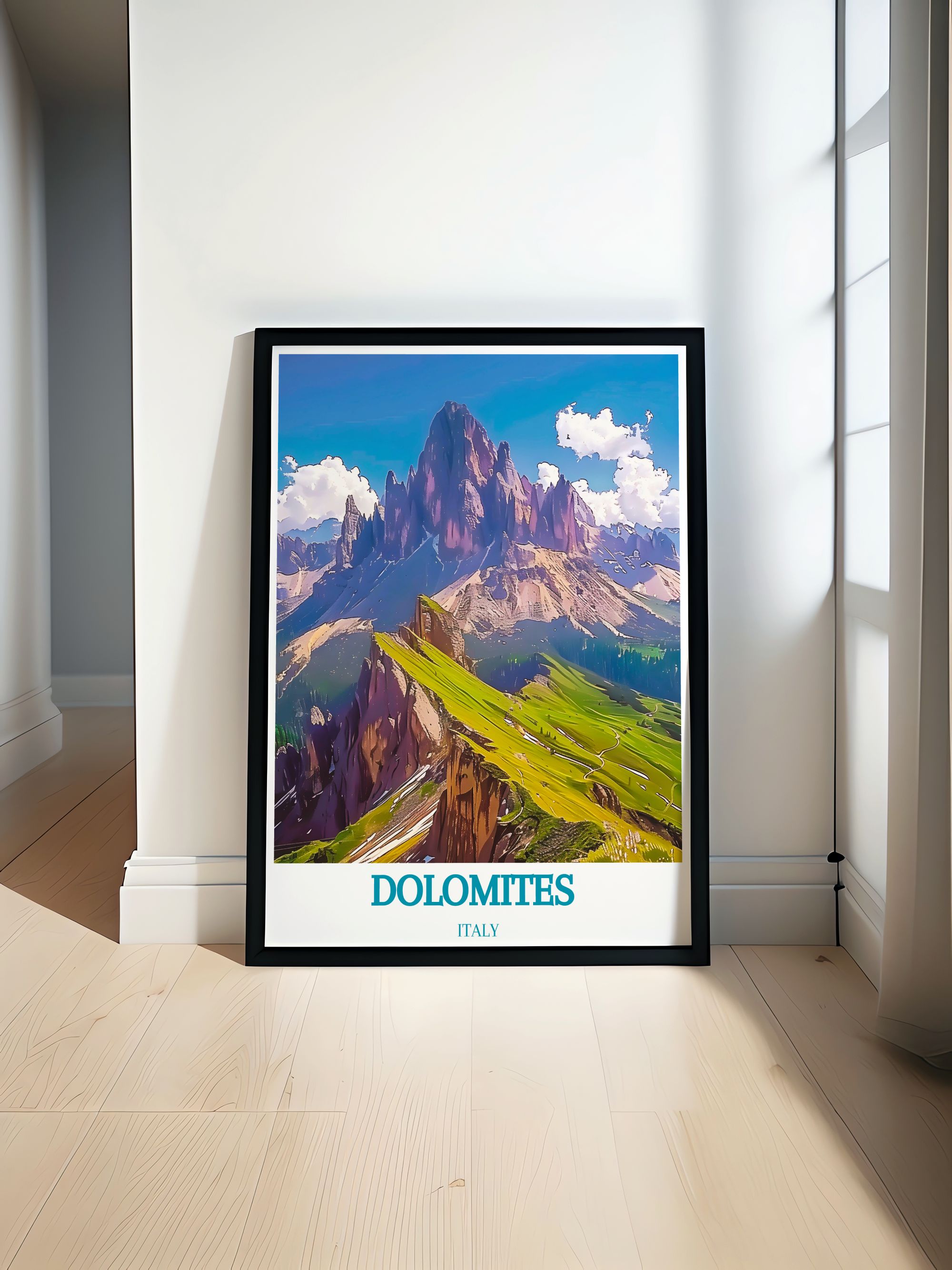 Dolomites Modern Wall Decor Seceda Home Decor Italy Fine Art Prints