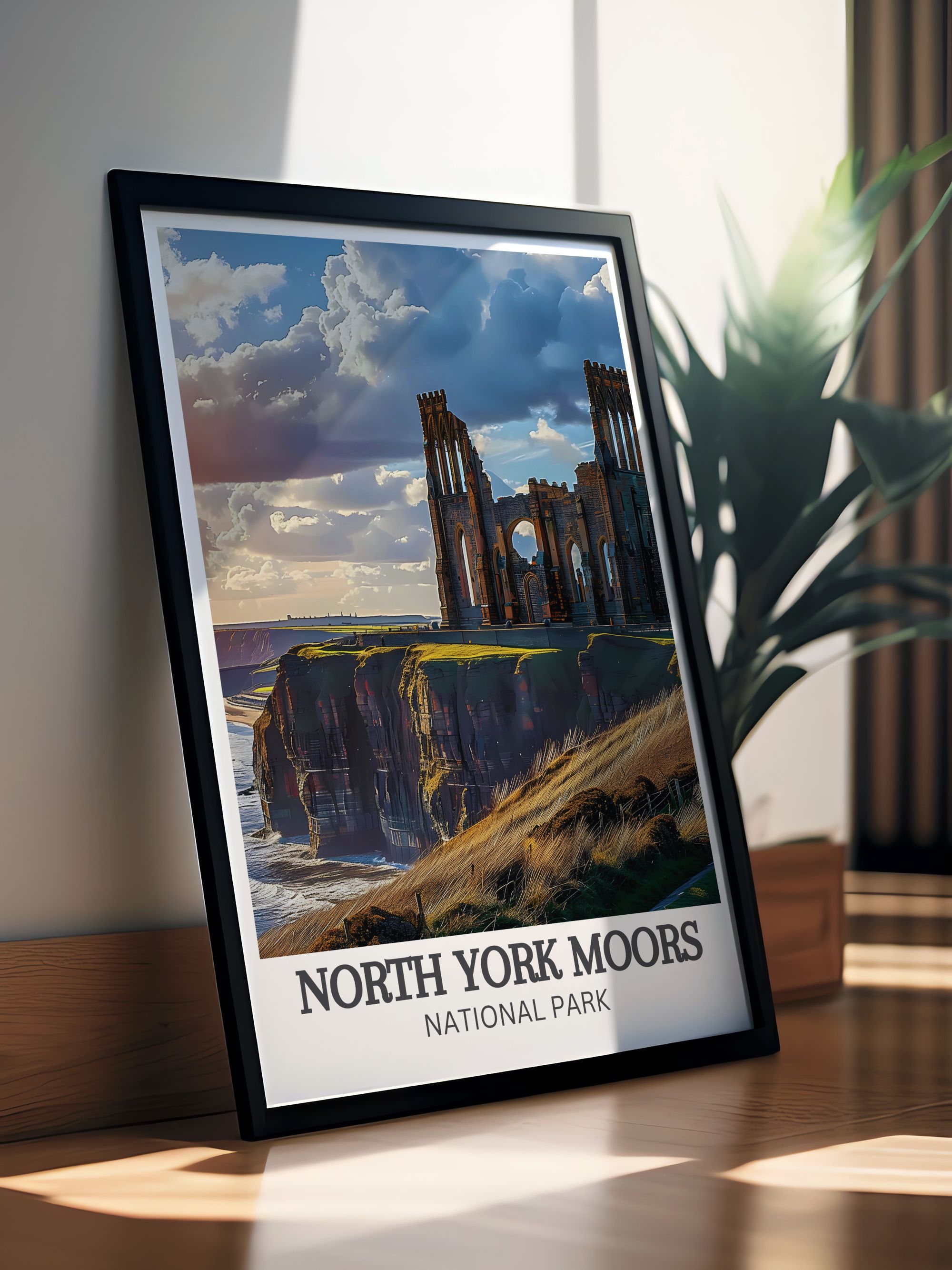 North York Moors Home Decor - Whitby Abbey  Art Prints - Yorkshire Wall Decor
