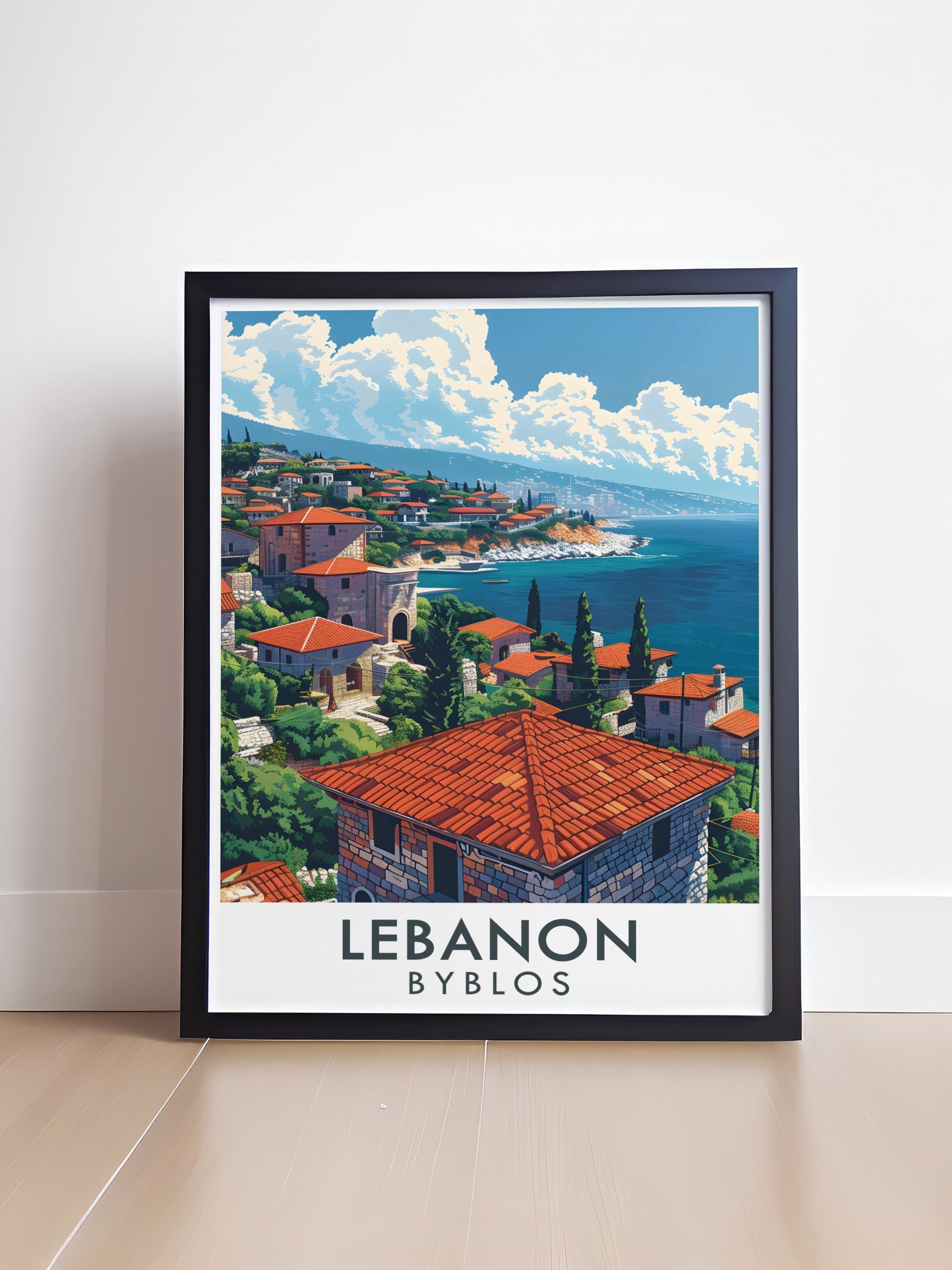 Lebanon  Prints - Byblos   Wall Art - Lebanon  Home Decor