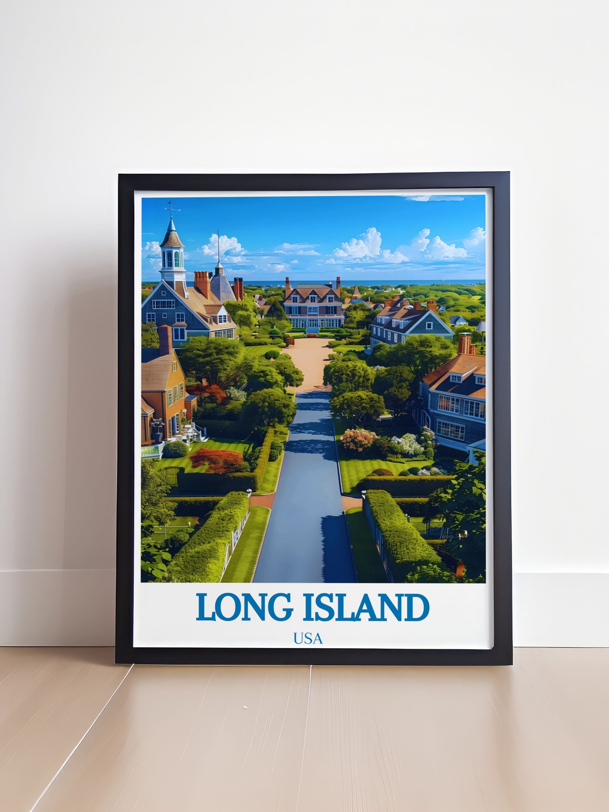 Long Island Wall Decor - Hamptons   Wall Art -  New York Custom Prints