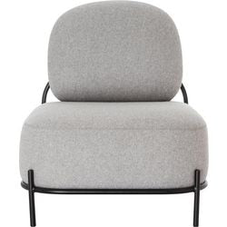 Reception chair Paperflow fabric grey