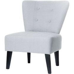 Reception chair paperflow fabric grey