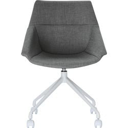 Visitor chair Paperflow fabric black