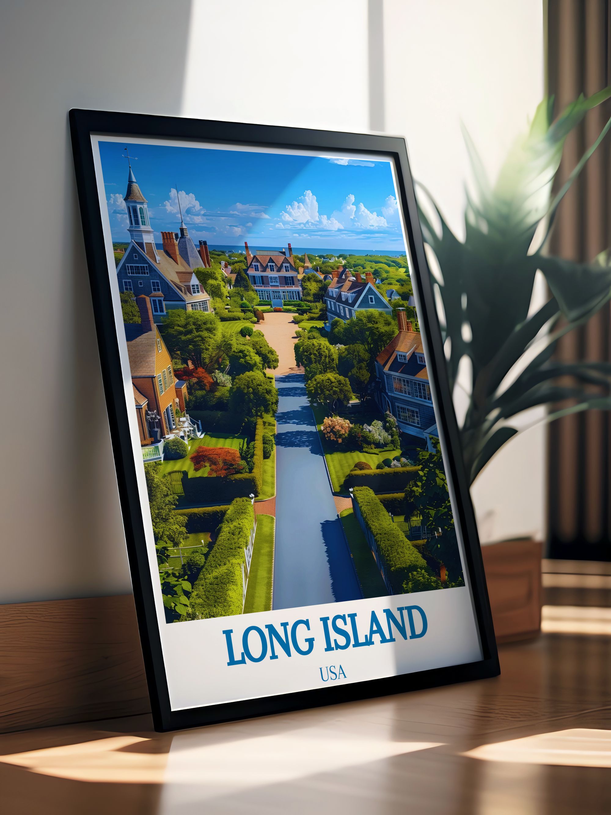 Long Island Wall Decor - Hamptons   Wall Art -  New York Custom Prints