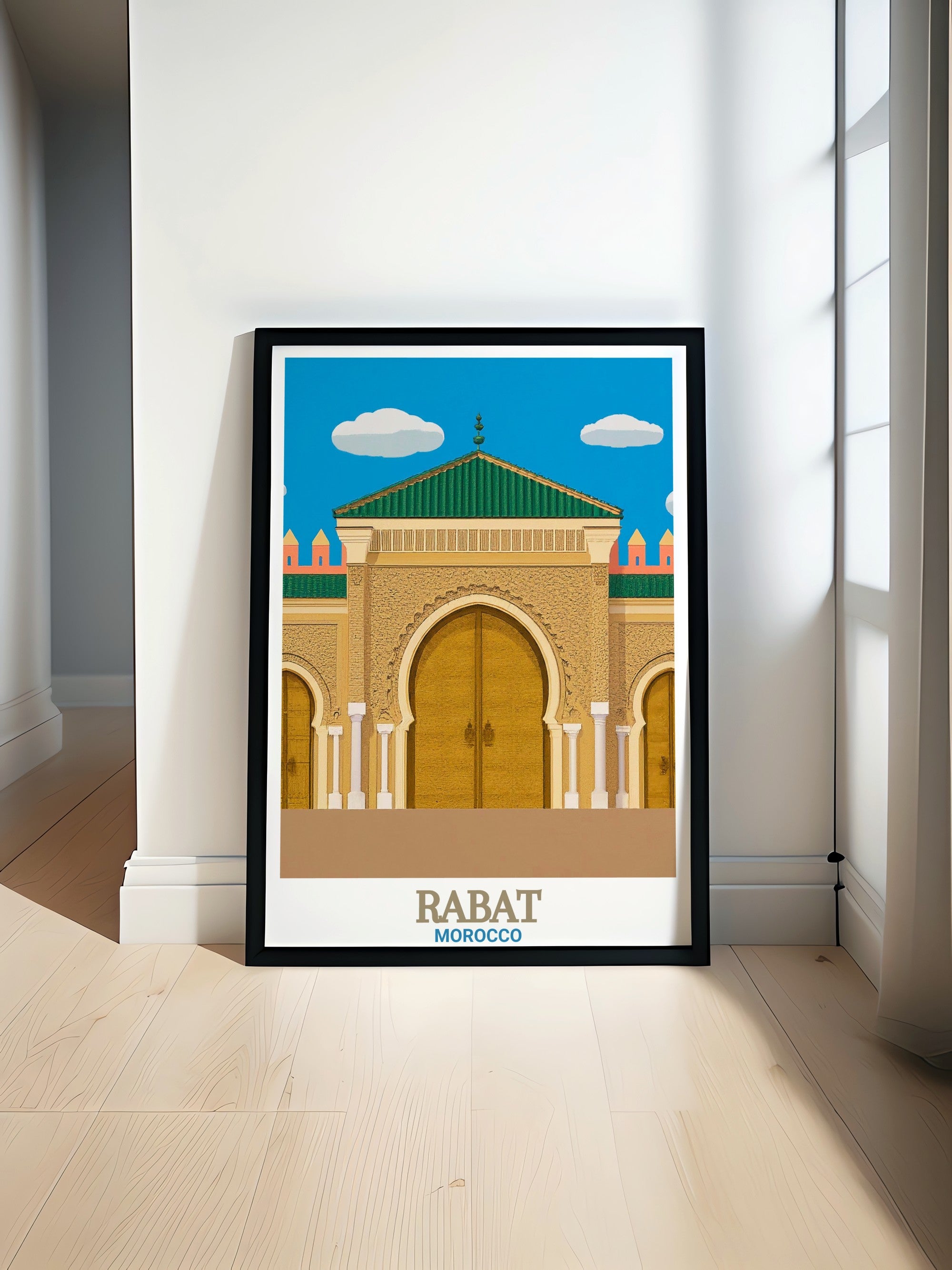 Rabat  Art - Royal Palace  Wall Decor - Morocco  Framed Prints