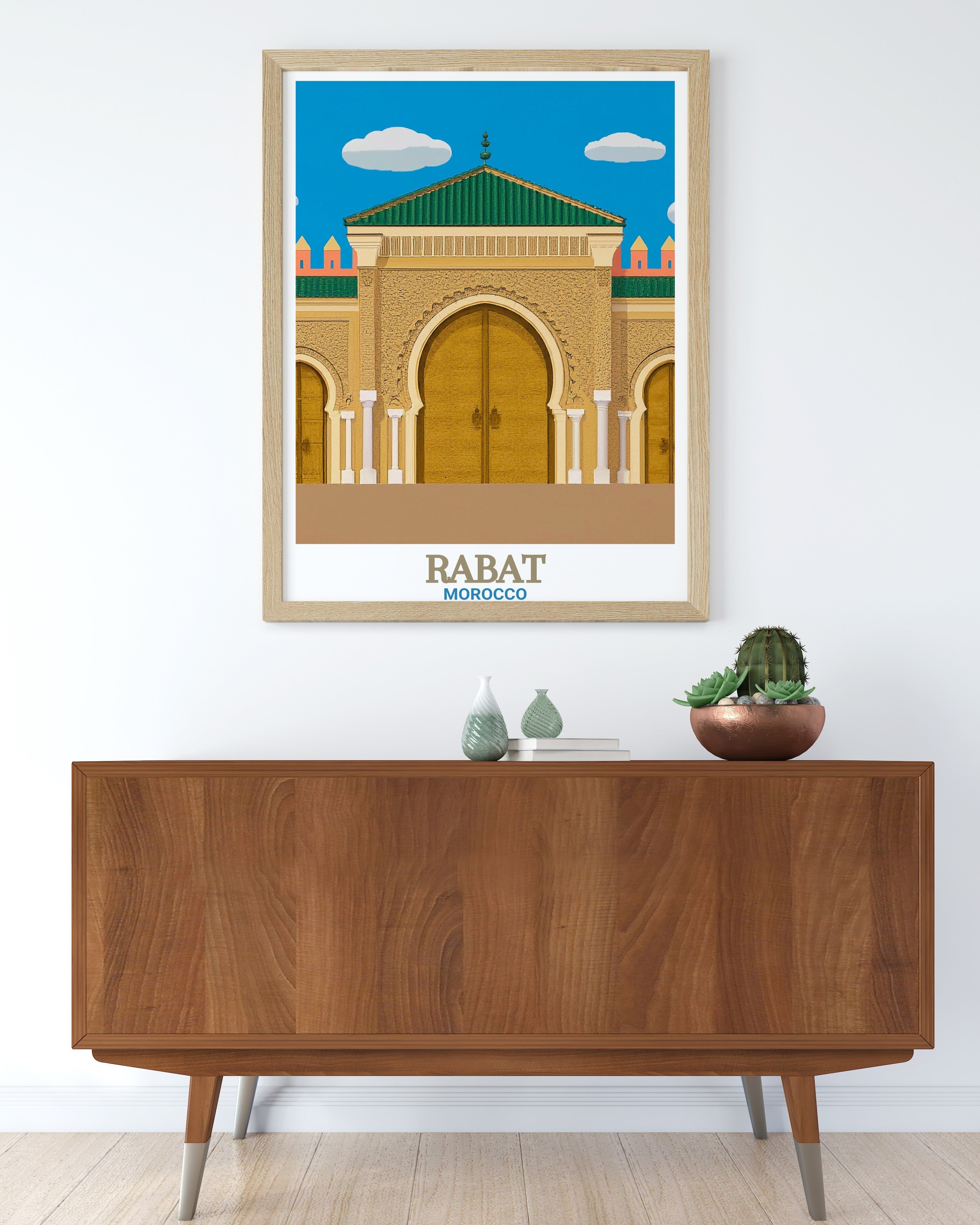 Rabat  Art - Royal Palace  Wall Decor - Morocco  Framed Prints