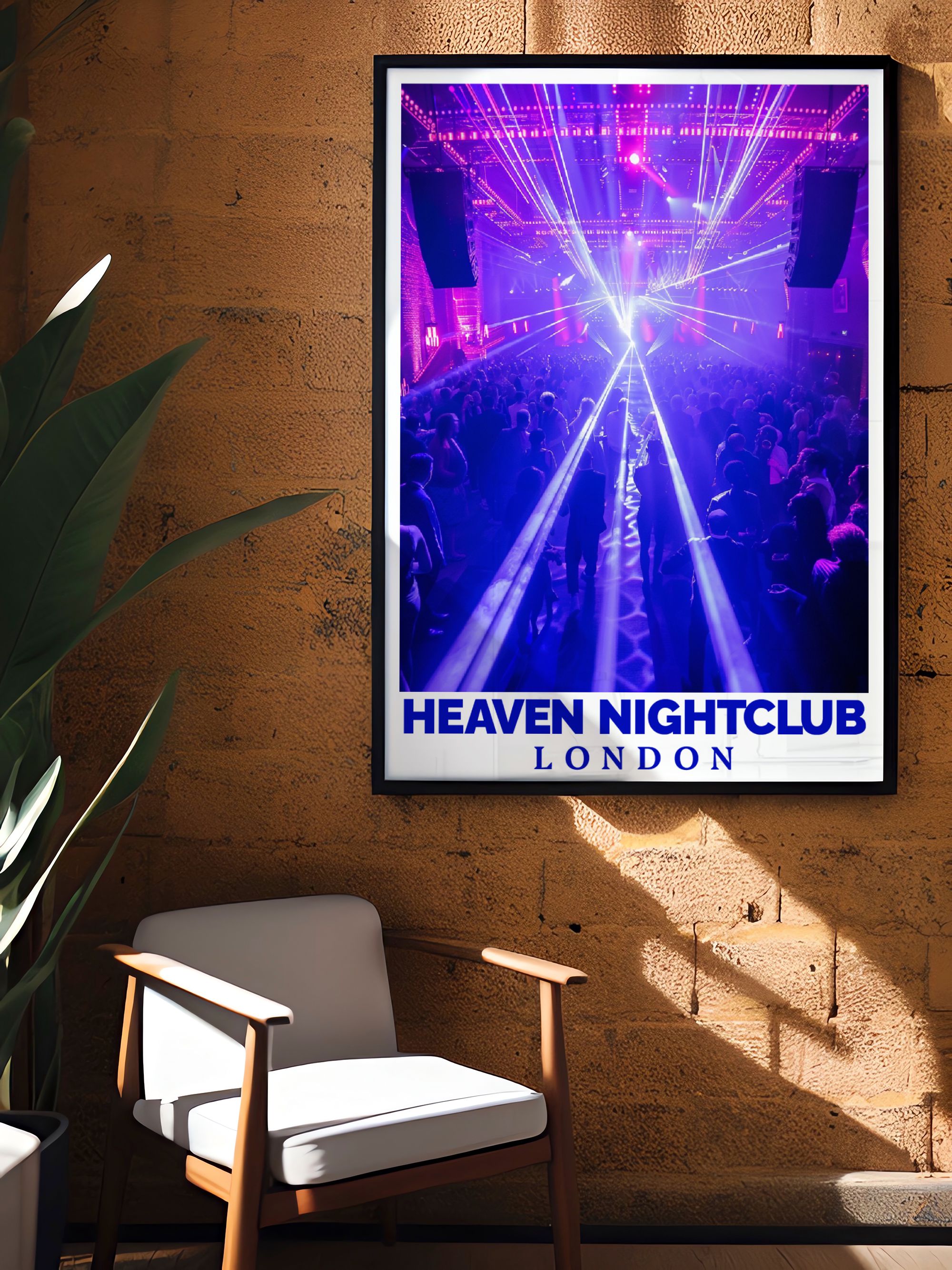 Heaven Nightclub  Wall Art - Dance Floor   Art Prints - London Home Decor