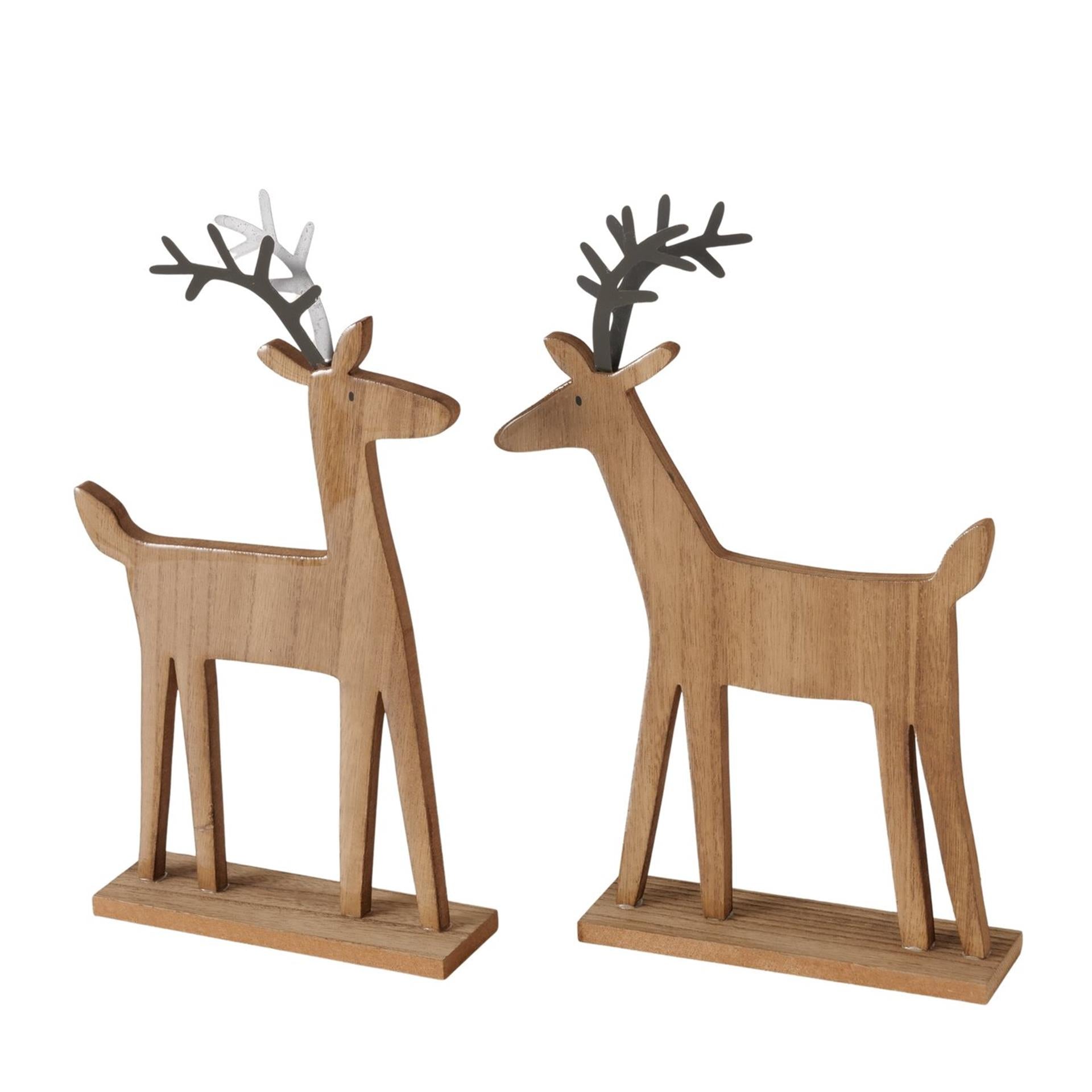 Boltze home figure deer 20x5x30cm-0