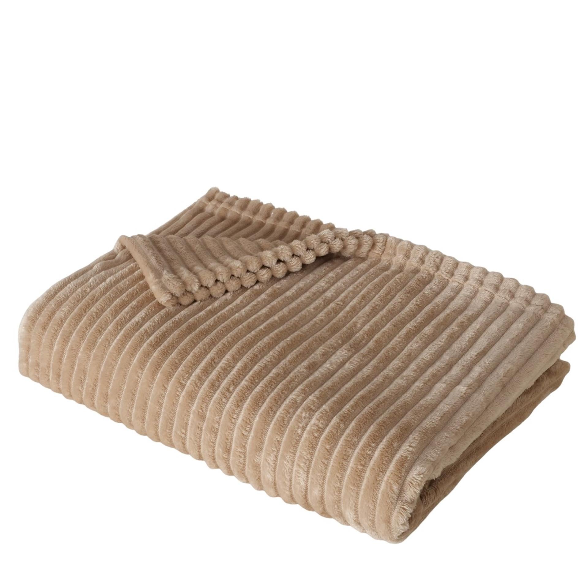 Boltze home living blanket hygge beige 180x130cm-0