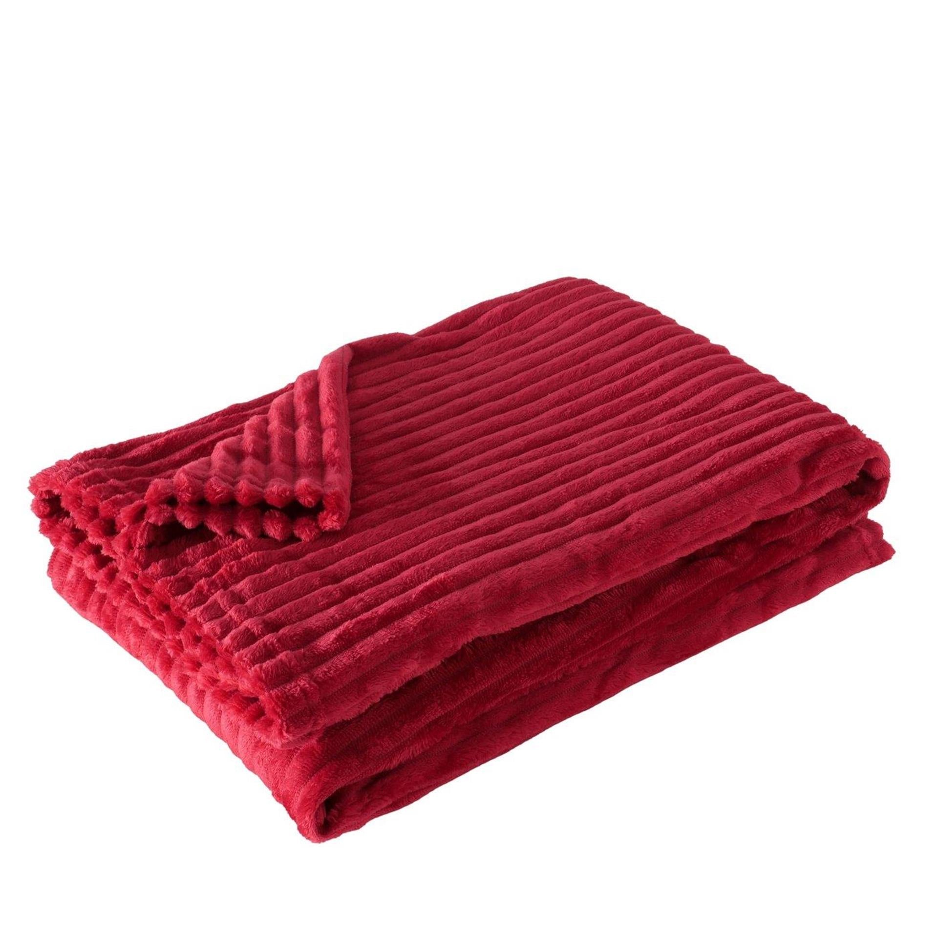 Boltze home living blanket pink 180x130cm-0