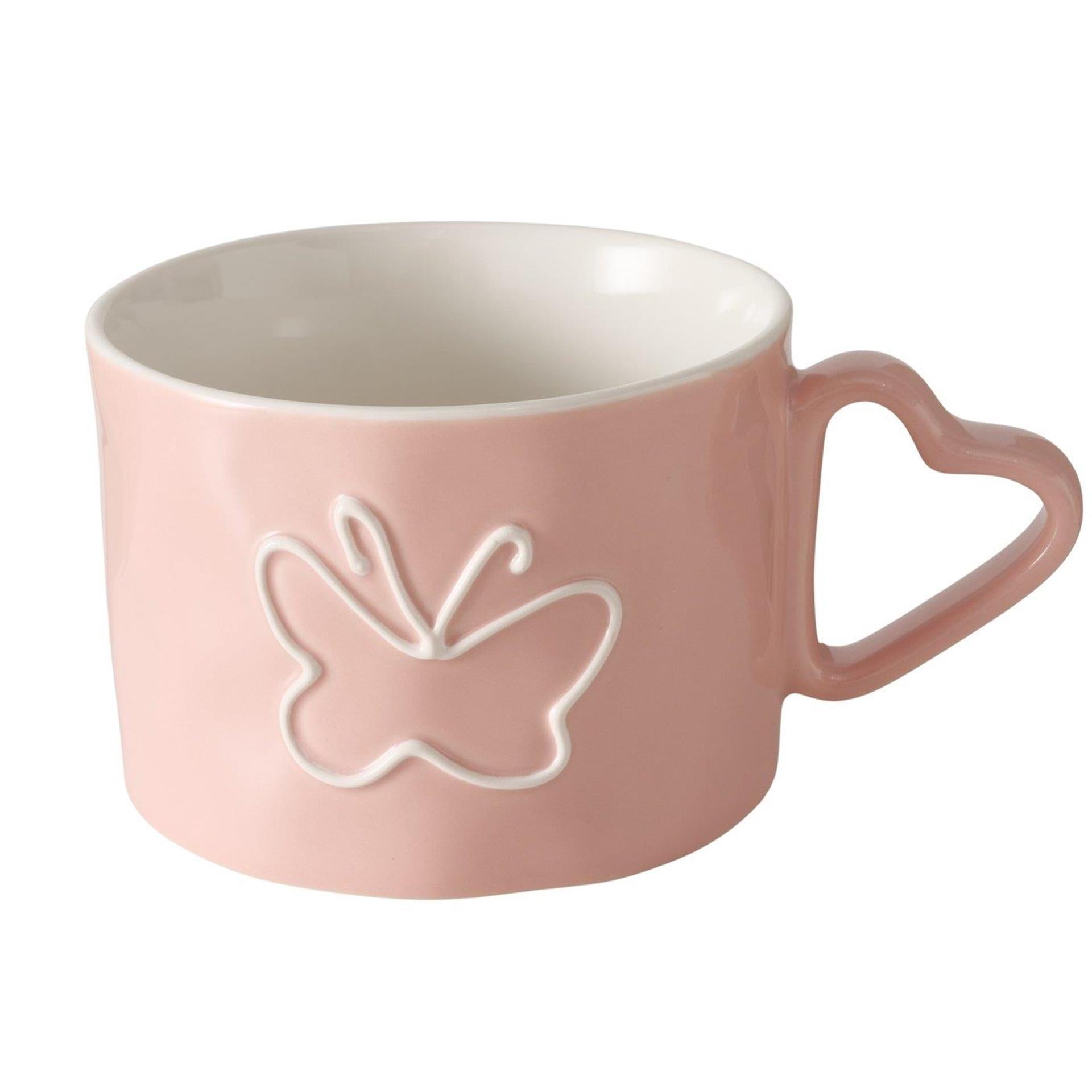 Boltze home mug butterfly 370ml ø9.8xh7cm-0