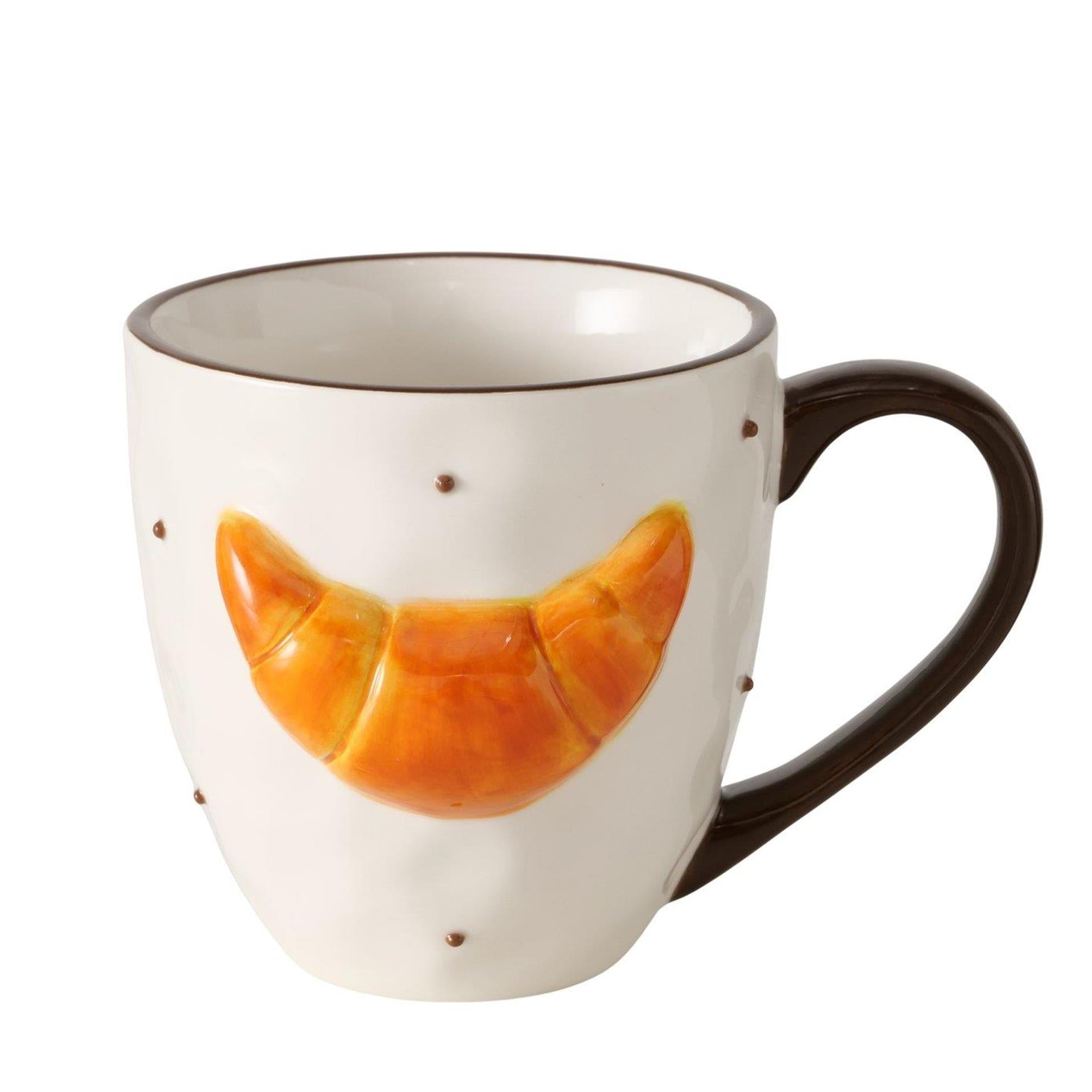 Boltze Home mug croissant ø10xh9.5cm-0