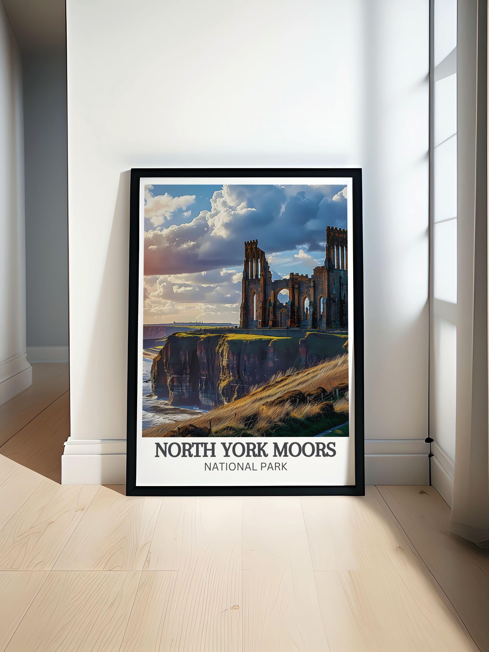 North York Moors Home Decor - Whitby Abbey  Art Prints - Yorkshire Wall Decor