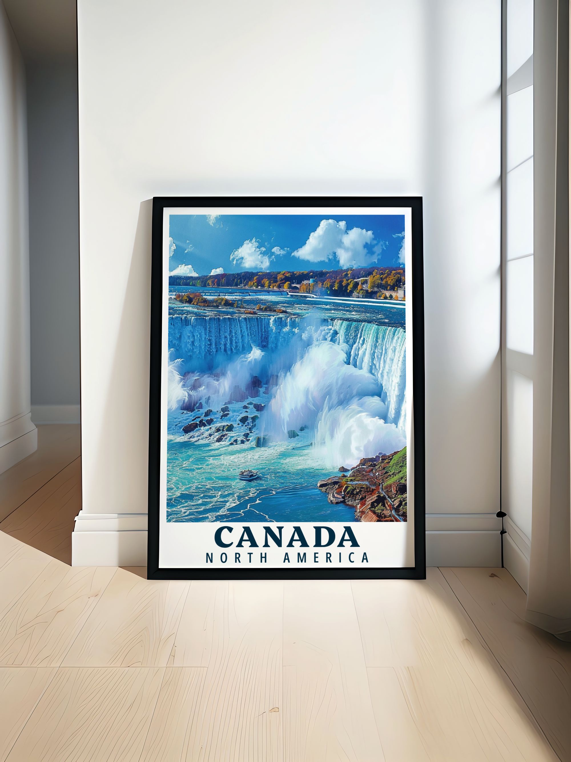 Canada Framed Wall Art - Niagara Falls Wall Decor - Niagara Falls Custom Prints