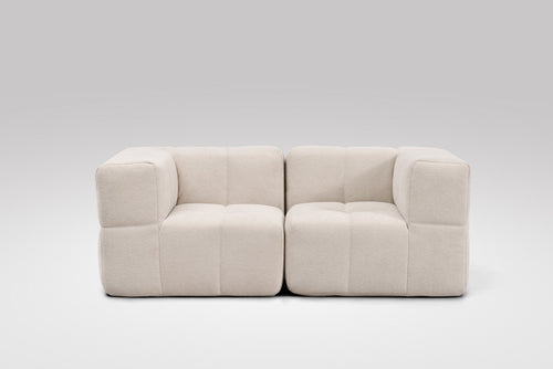 2 Teiliges Modulares Sofa – Beige-1