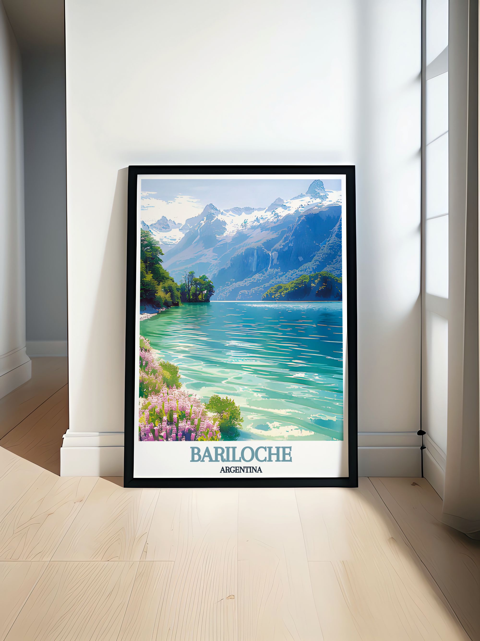 Bariloche  Art Prints - Nahuel Huapi Lake Home Decor - Argentina Wall Art