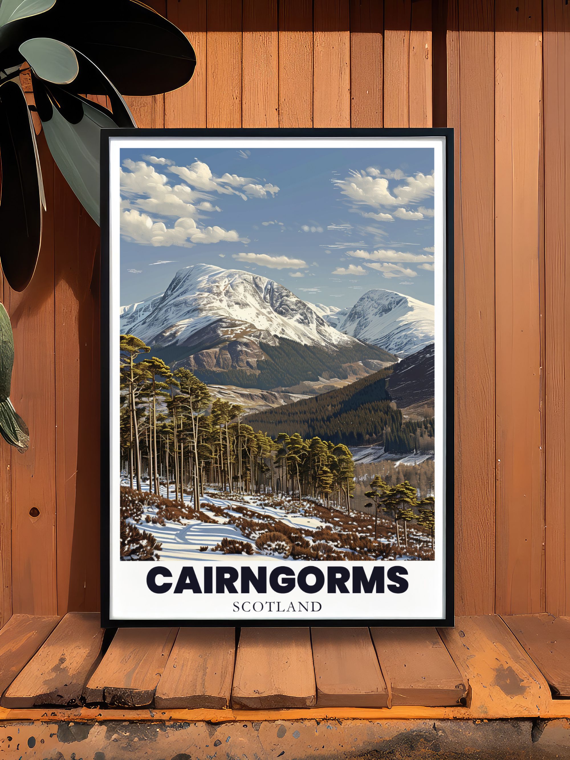 Cairngorms  Art - Cairngorms Mountain Range Prints - Scotland Wall Decor