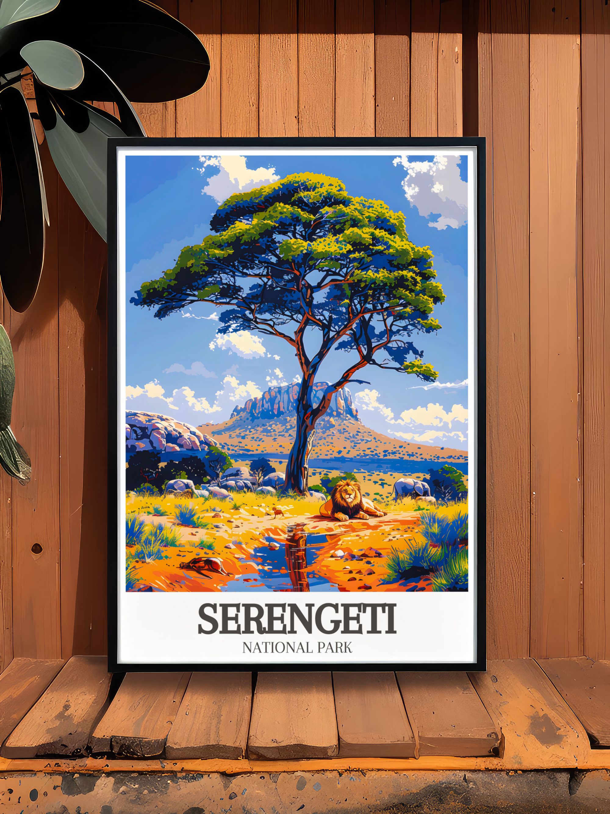Serengeti Custom Prints - Acacia Tree  Prints - Wildlife Art - Savanna  Art - Tanzania Wall Decor