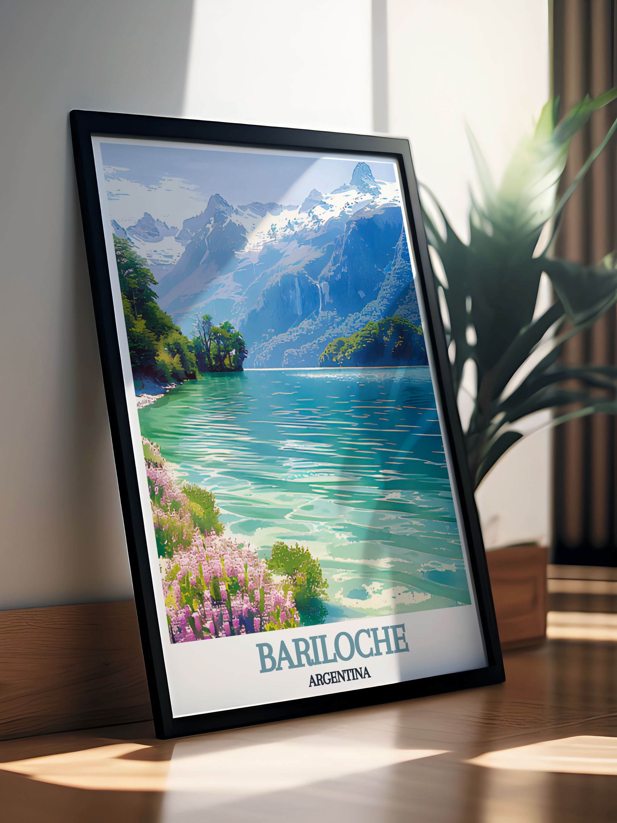 Bariloche  Art Prints - Nahuel Huapi Lake Home Decor - Argentina Wall Art