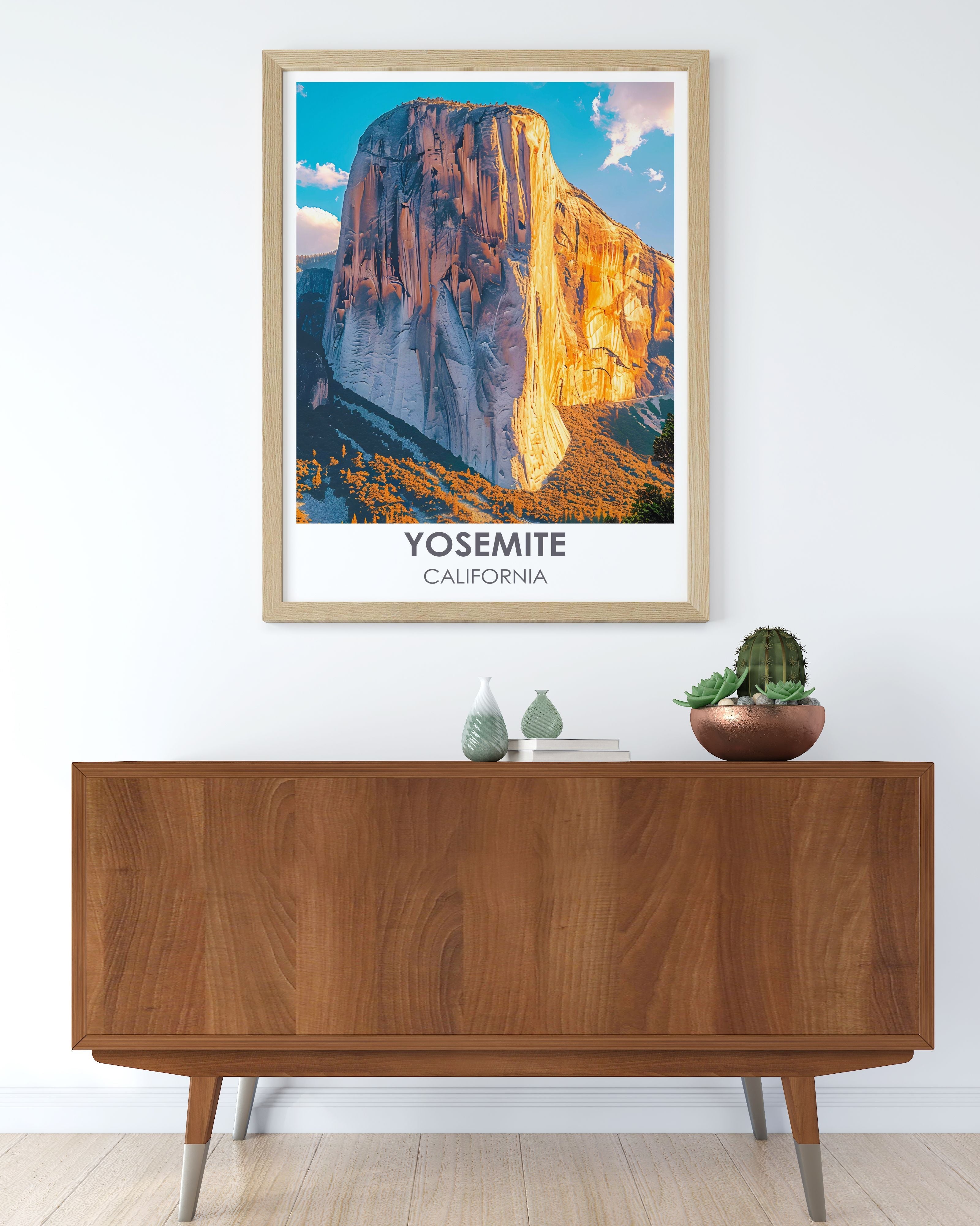 Yosemite   Art Prints - El Capitan Wall Art Decor - California Canvas Art