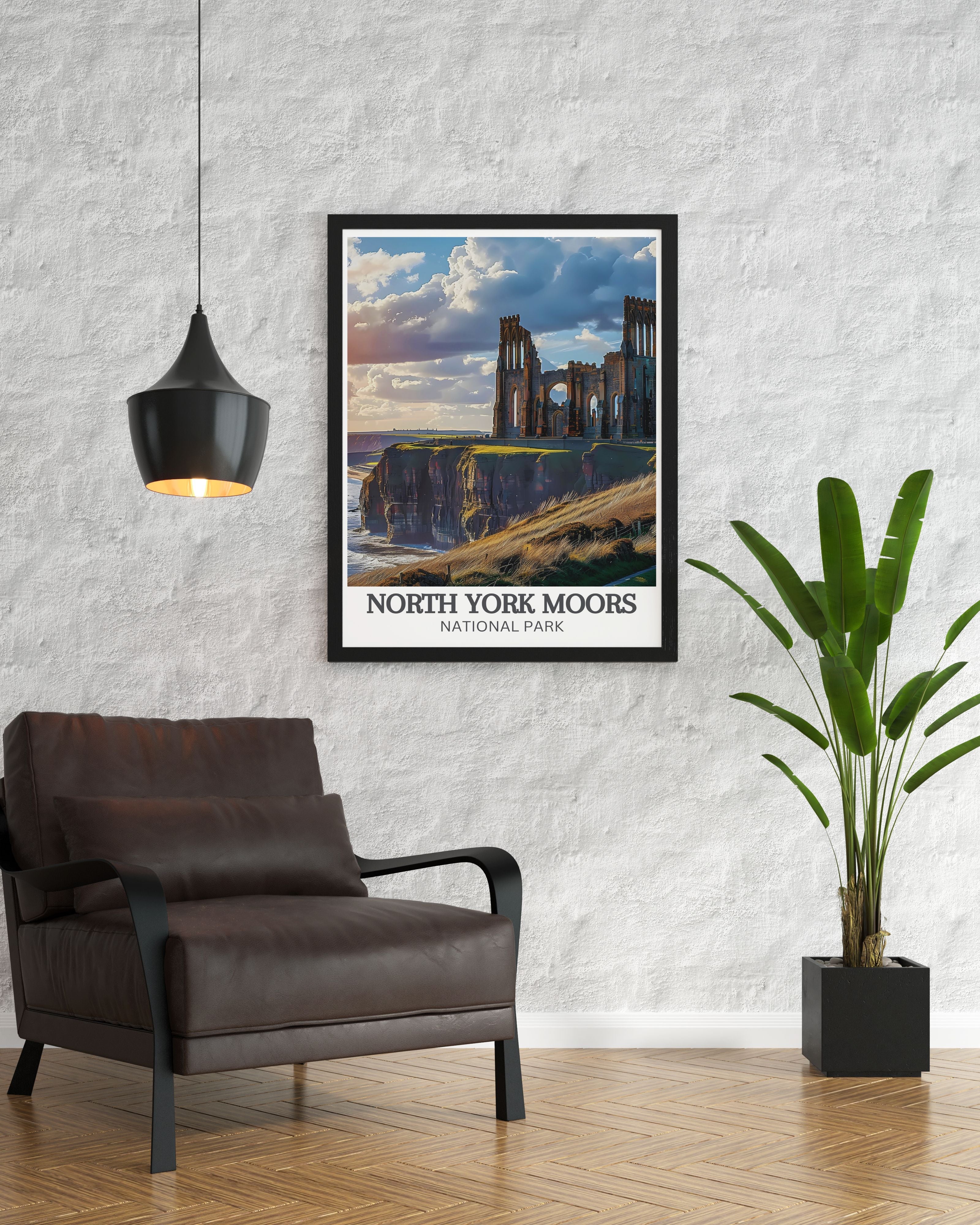 North York Moors Home Decor - Whitby Abbey  Art Prints - Yorkshire Wall Decor