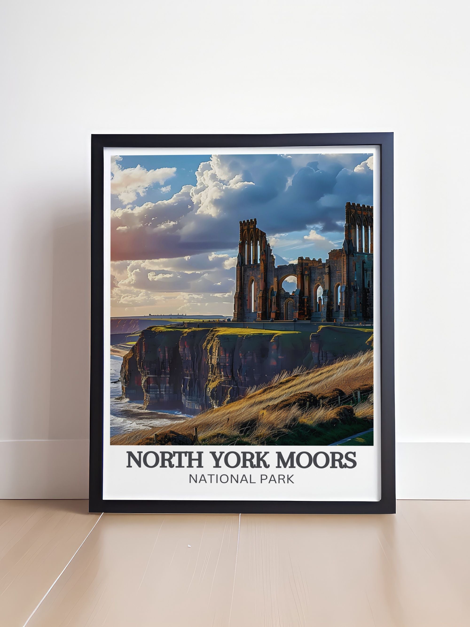 North York Moors Home Decor - Whitby Abbey  Art Prints - Yorkshire Wall Decor