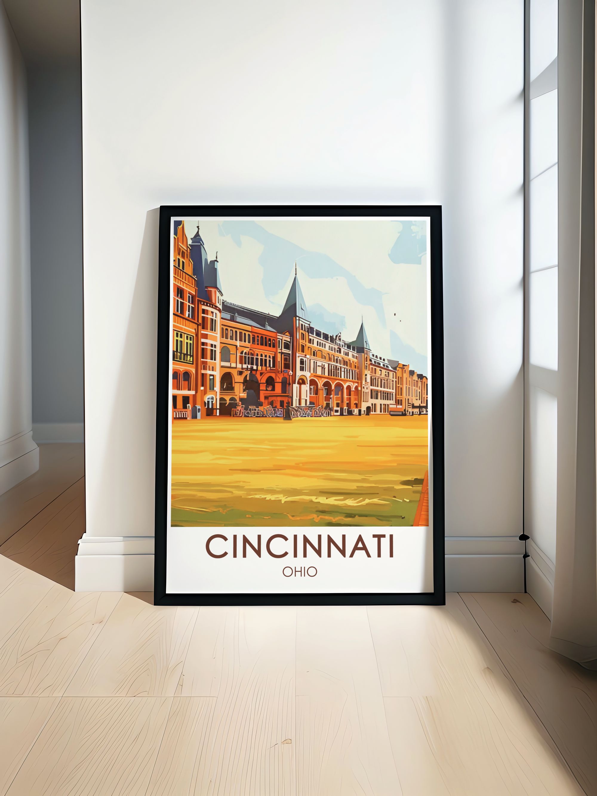 Cincinnati  Art Prints - Music Hall Home Decor - Ohio Wall Decor