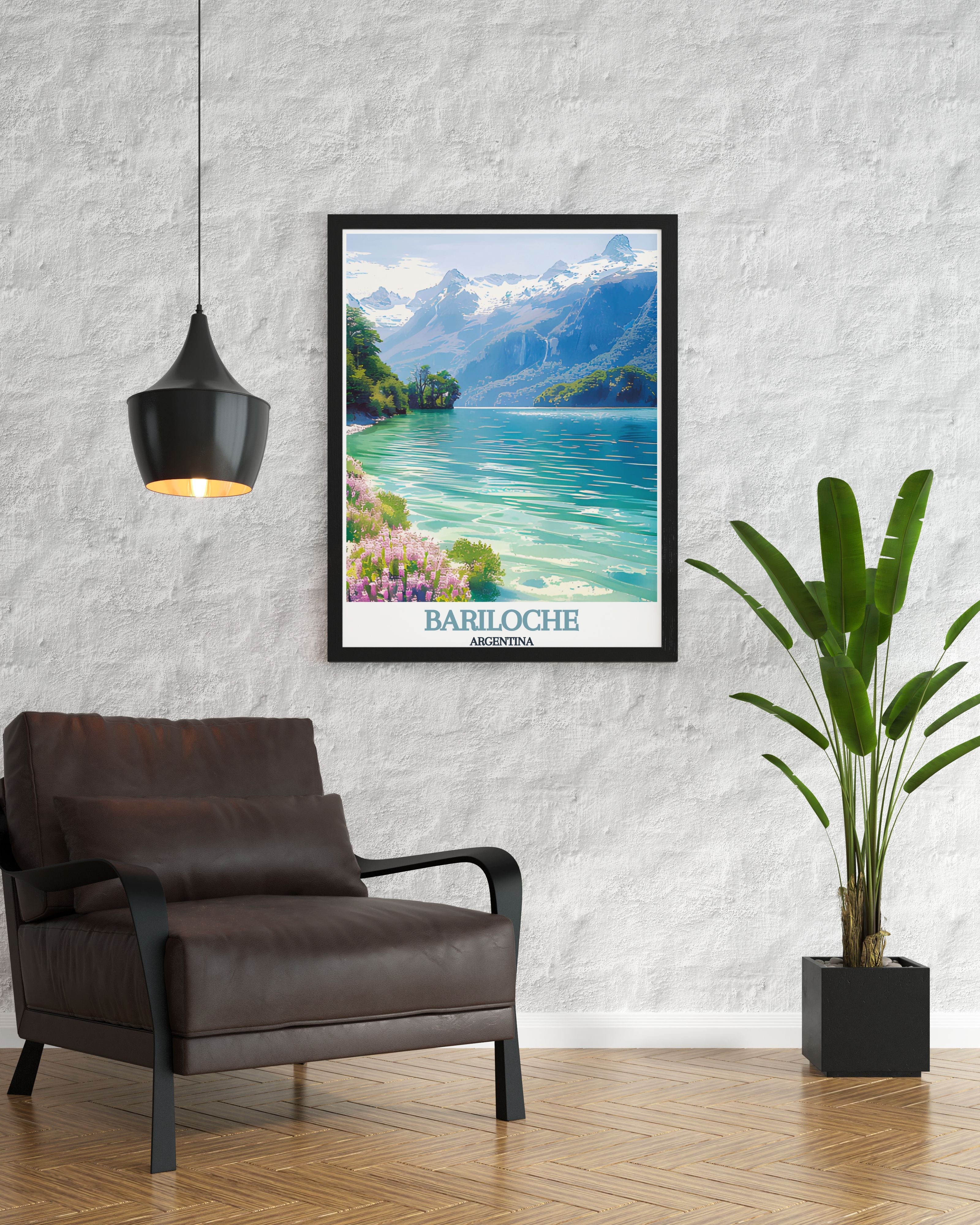 Bariloche  Art Prints - Nahuel Huapi Lake Home Decor - Argentina Wall Art