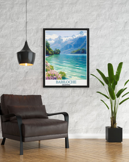 Bariloche  Art Prints - Nahuel Huapi Lake Home Decor - Argentina Wall Art