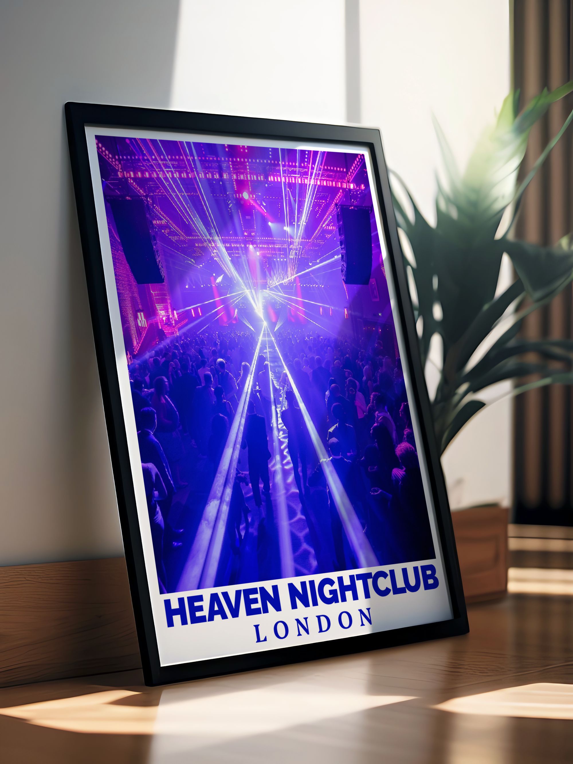 Heaven Nightclub  Wall Art - Dance Floor   Art Prints - London Home Decor