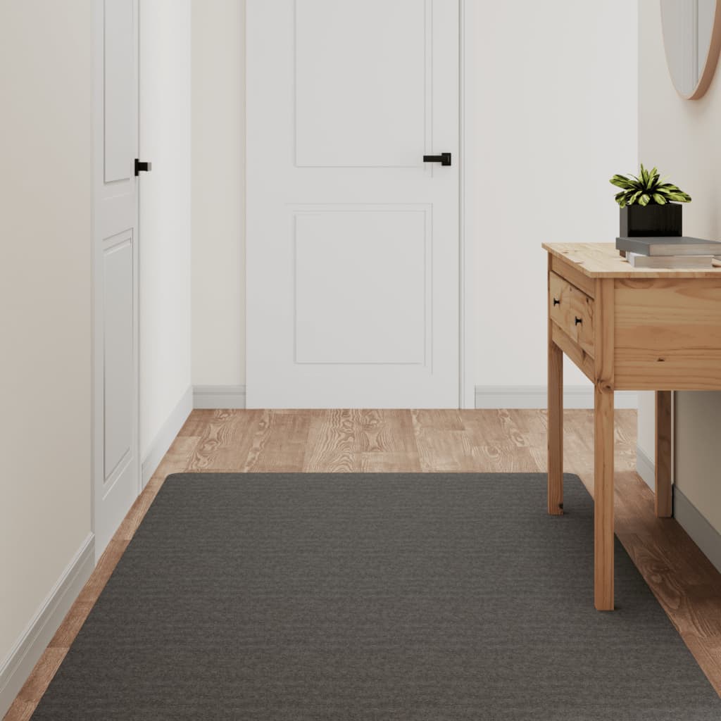 Vidaxl carpet runner 100x180 cm anthracite-colored