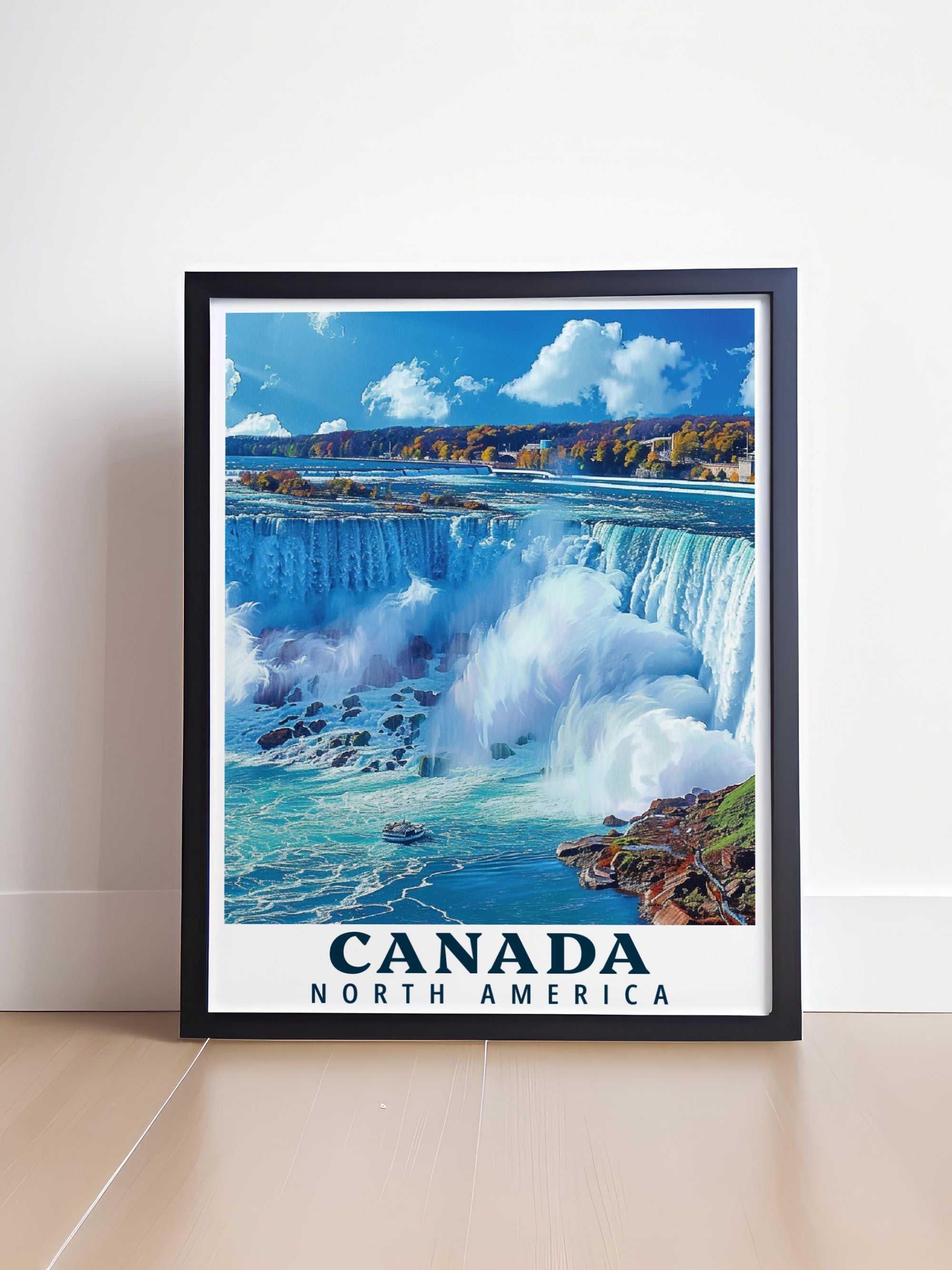 Canada Framed Wall Art - Niagara Falls Wall Decor - Niagara Falls Custom Prints