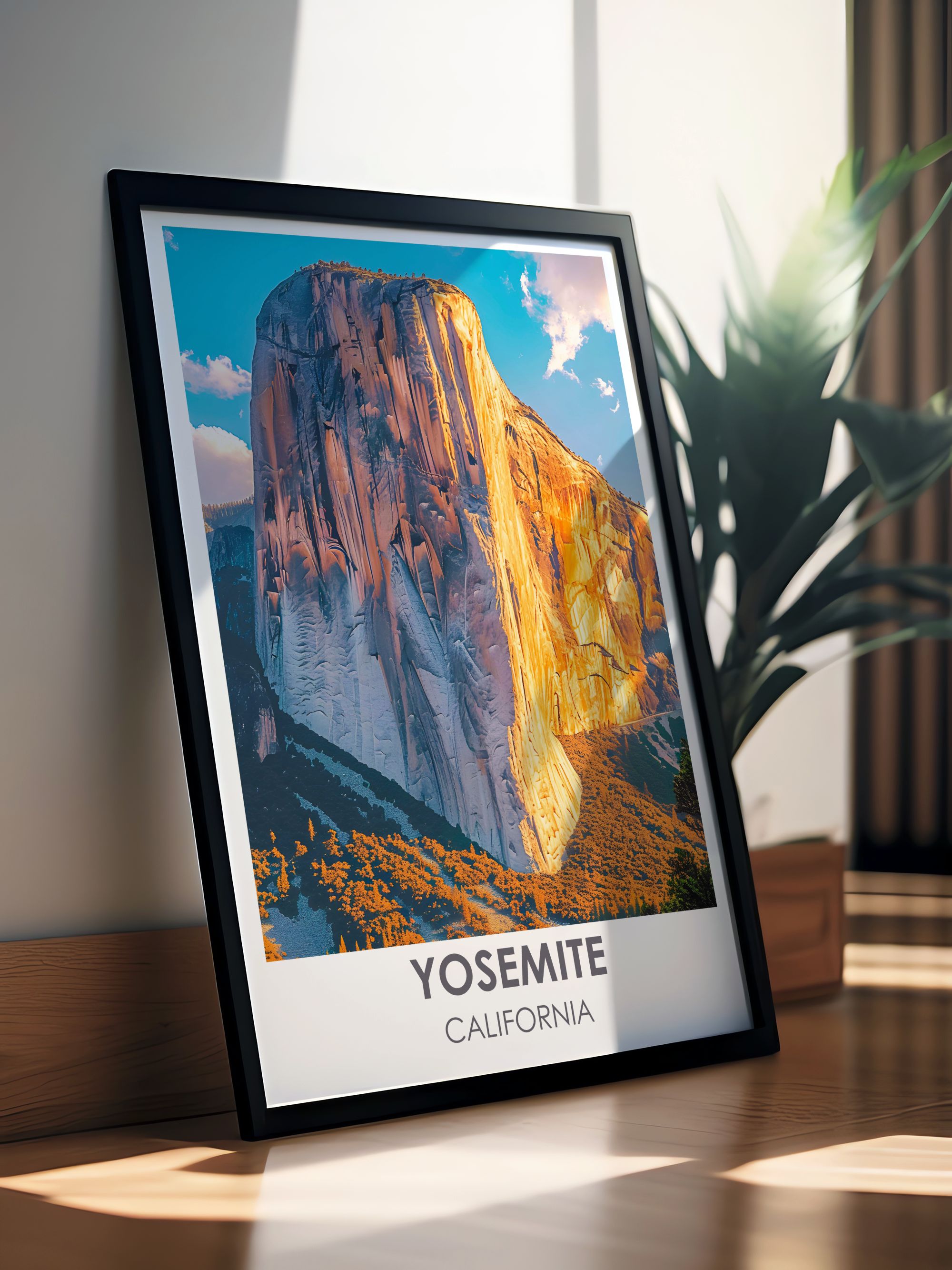 Yosemite   Art Prints - El Capitan Wall Art Decor - California Canvas Art