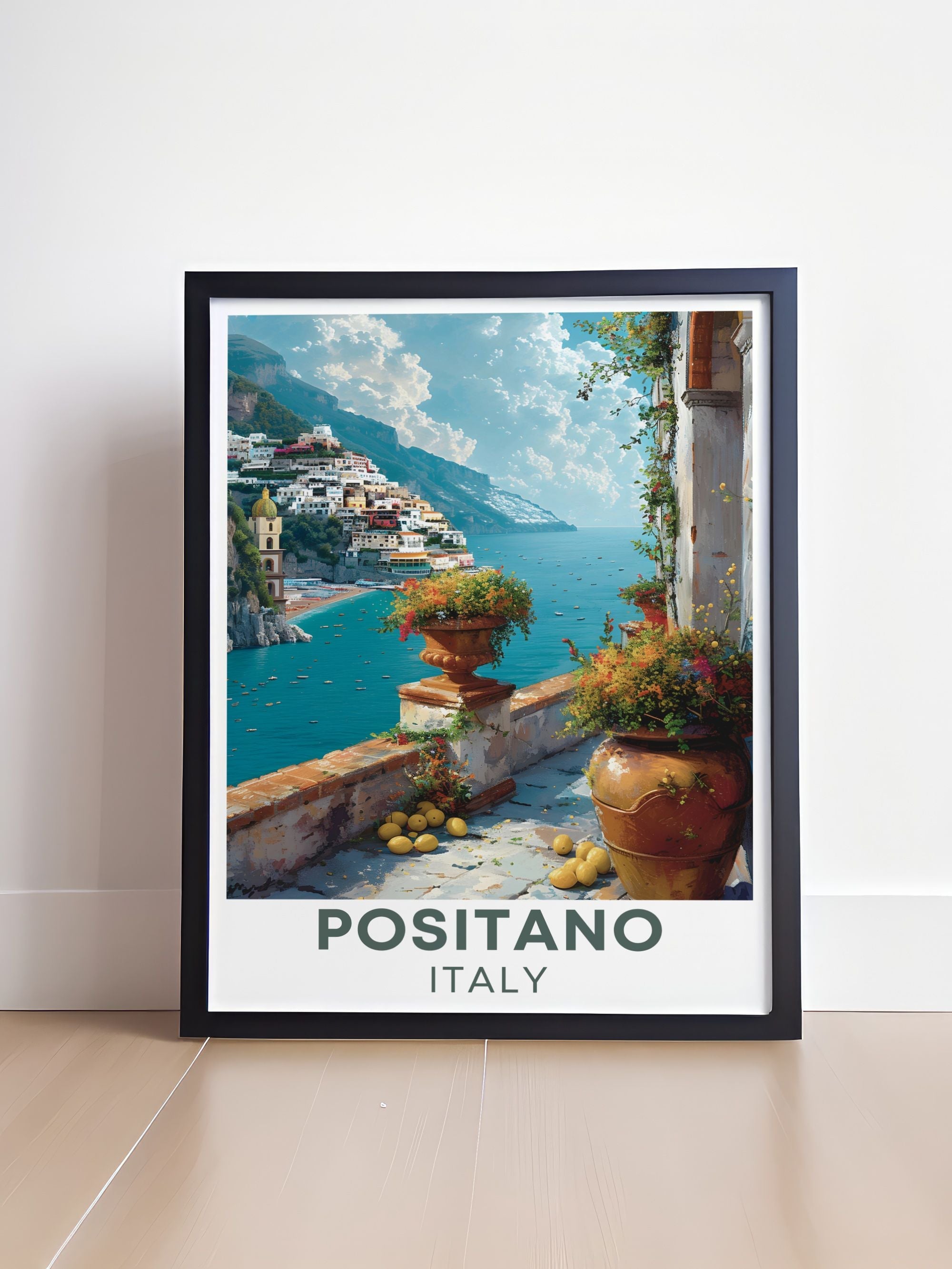 Positano Wall Art Via Positanesi D America Wall Art Via Positanesi D America Wall Decor Italy Prints