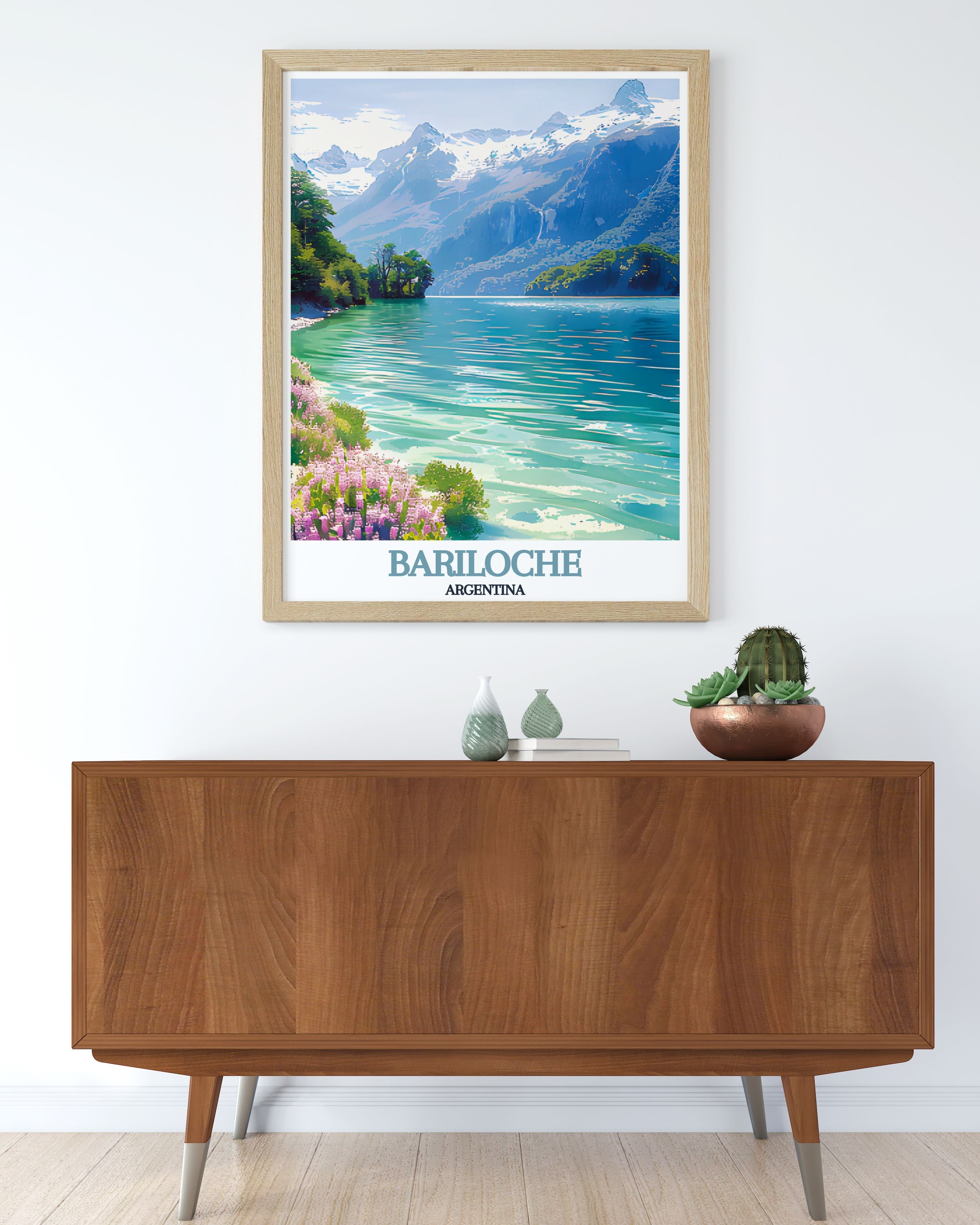 Bariloche  Art Prints - Nahuel Huapi Lake Home Decor - Argentina Wall Art