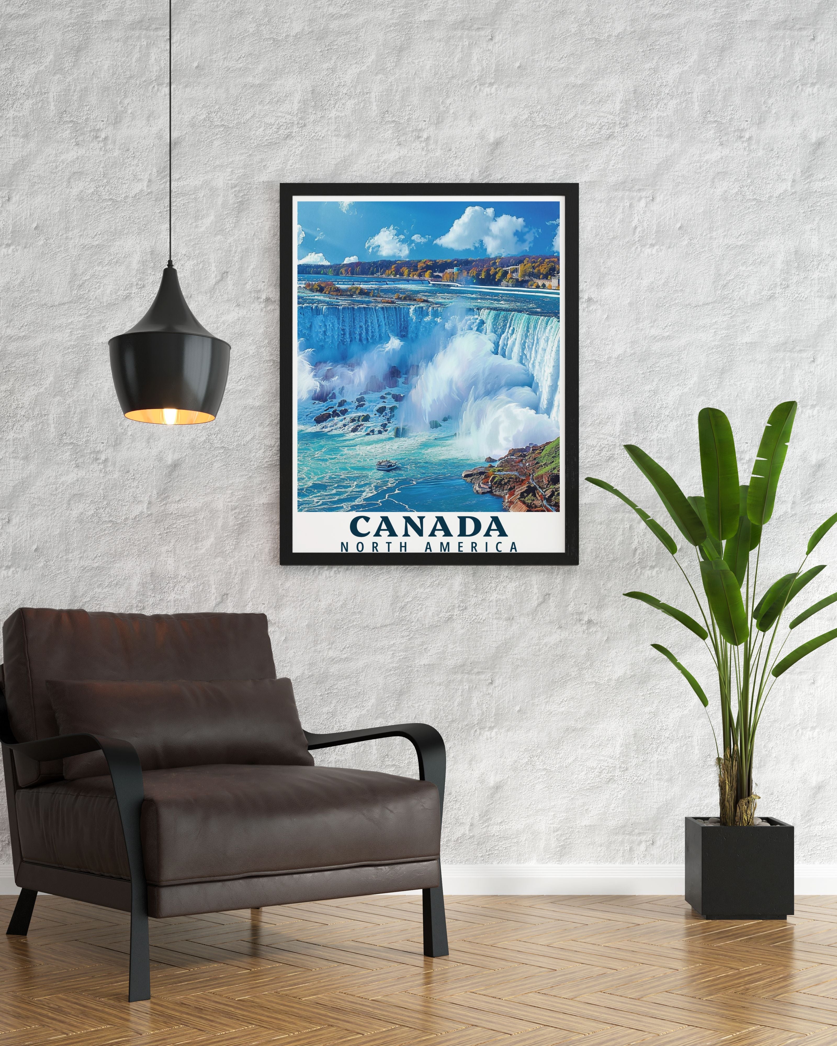 Canada Framed Wall Art - Niagara Falls Wall Decor - Niagara Falls Custom Prints