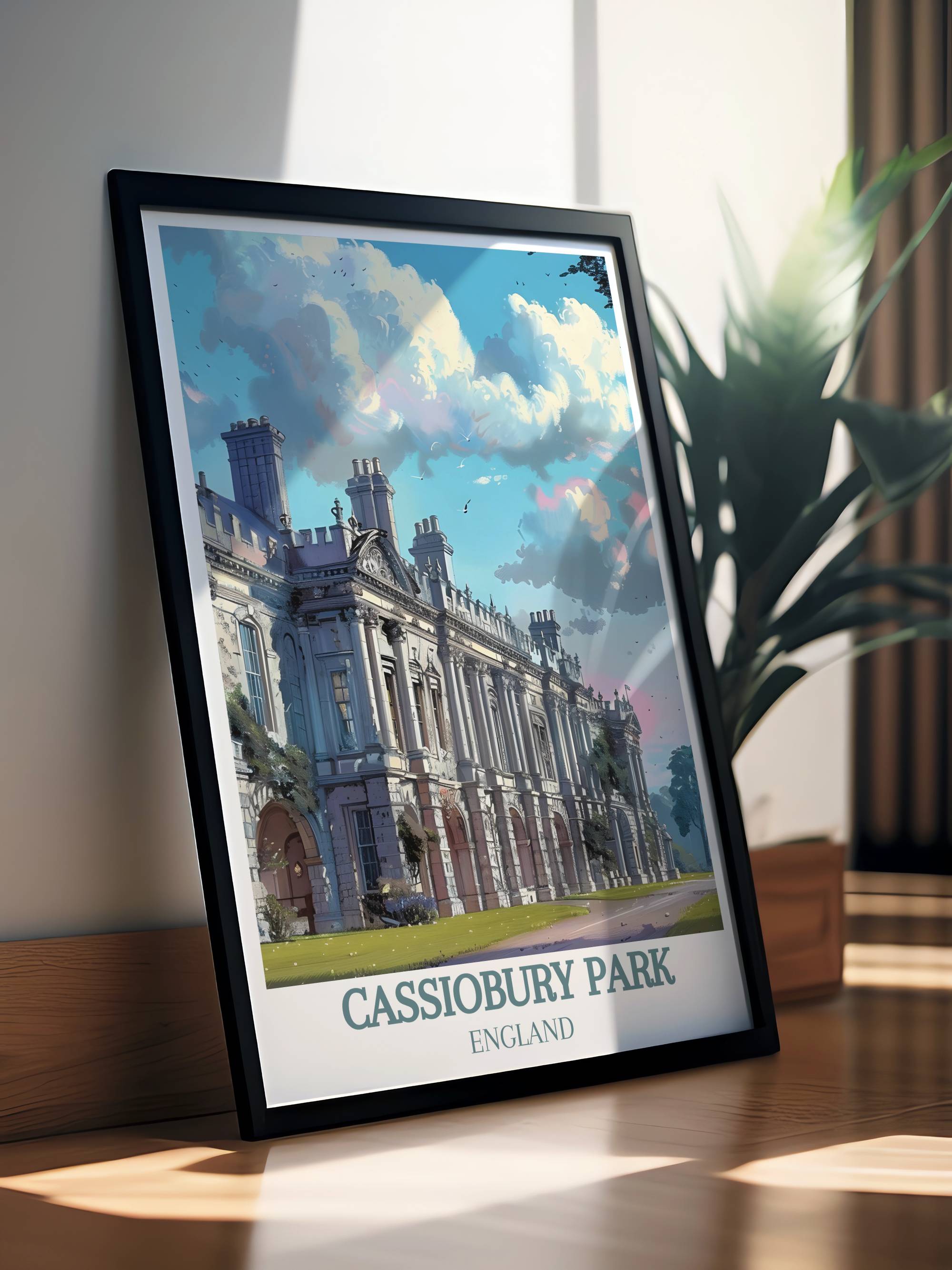 Cassiobury Park Modern Wall Decor Cassiobury Park Mansion Art Prints England Prints