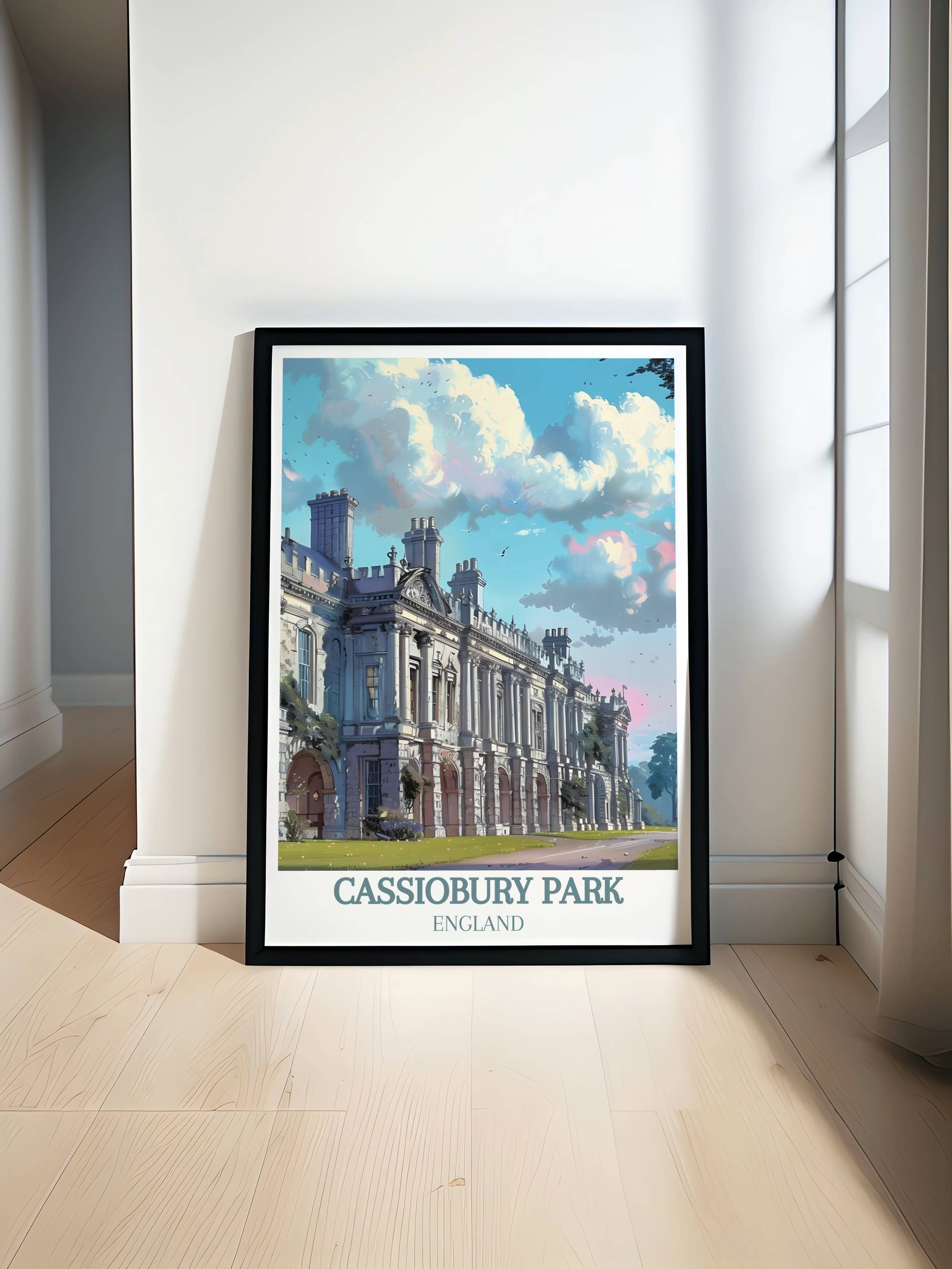 Cassiobury Park Modern Wall Decor Cassiobury Park Mansion Art Prints England Prints