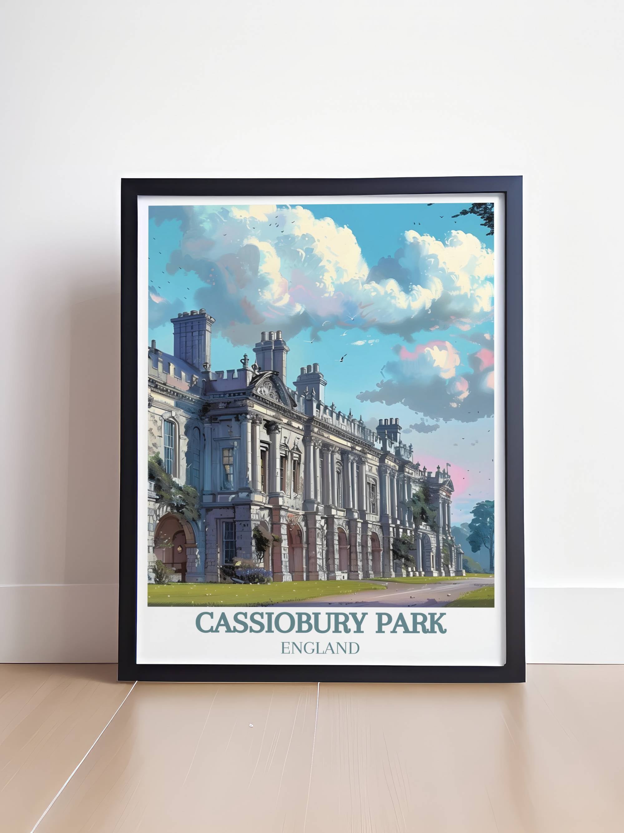 Cassiobury Park Modern Wall Decor Cassiobury Park Mansion Art Prints England Prints