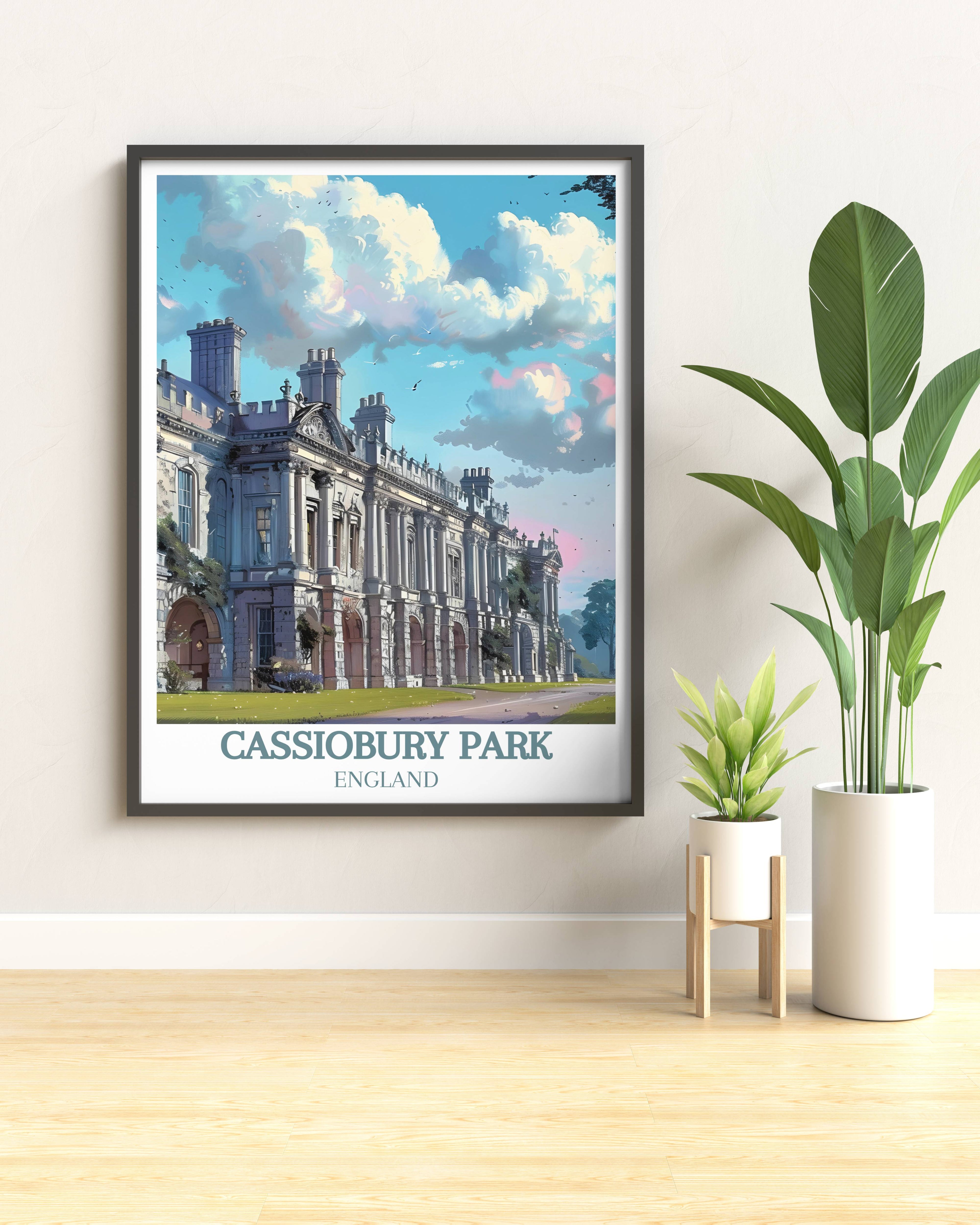 Cassiobury Park Modern Wall Decor Cassiobury Park Mansion Art Prints England Prints
