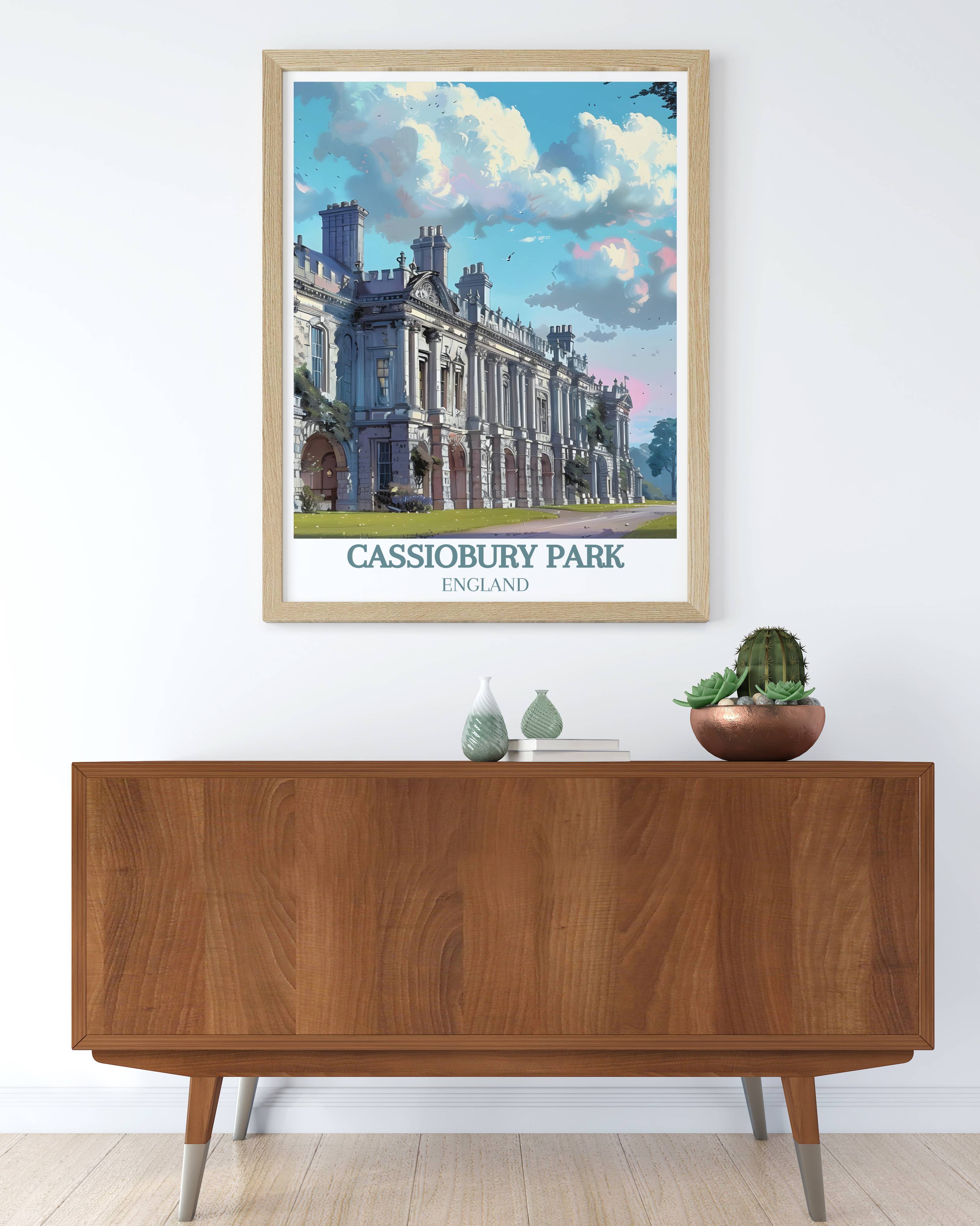 Cassiobury Park Modern Wall Decor Cassiobury Park Mansion Art Prints England Prints