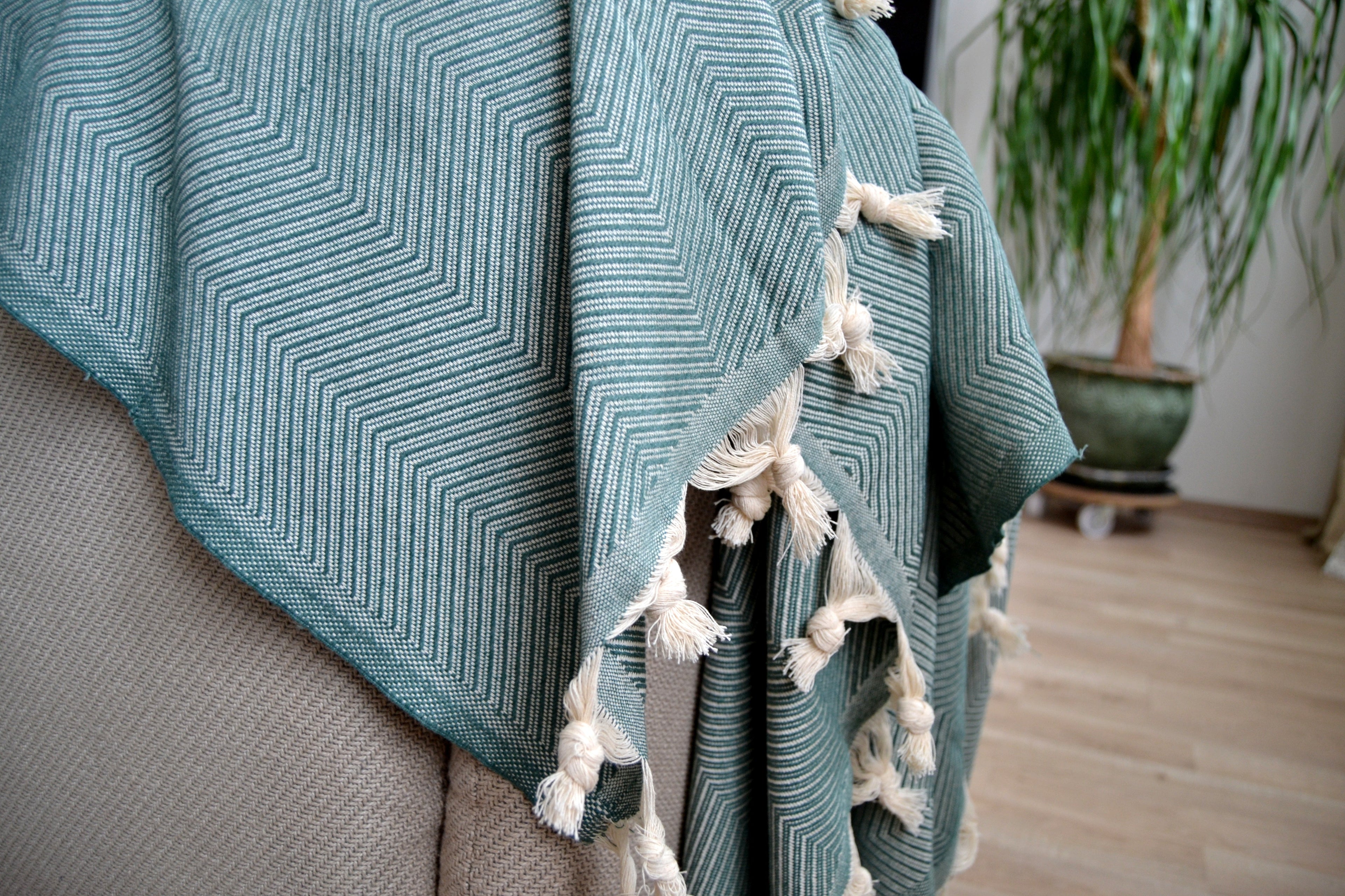 Handwoven blanket "Ayvalik"