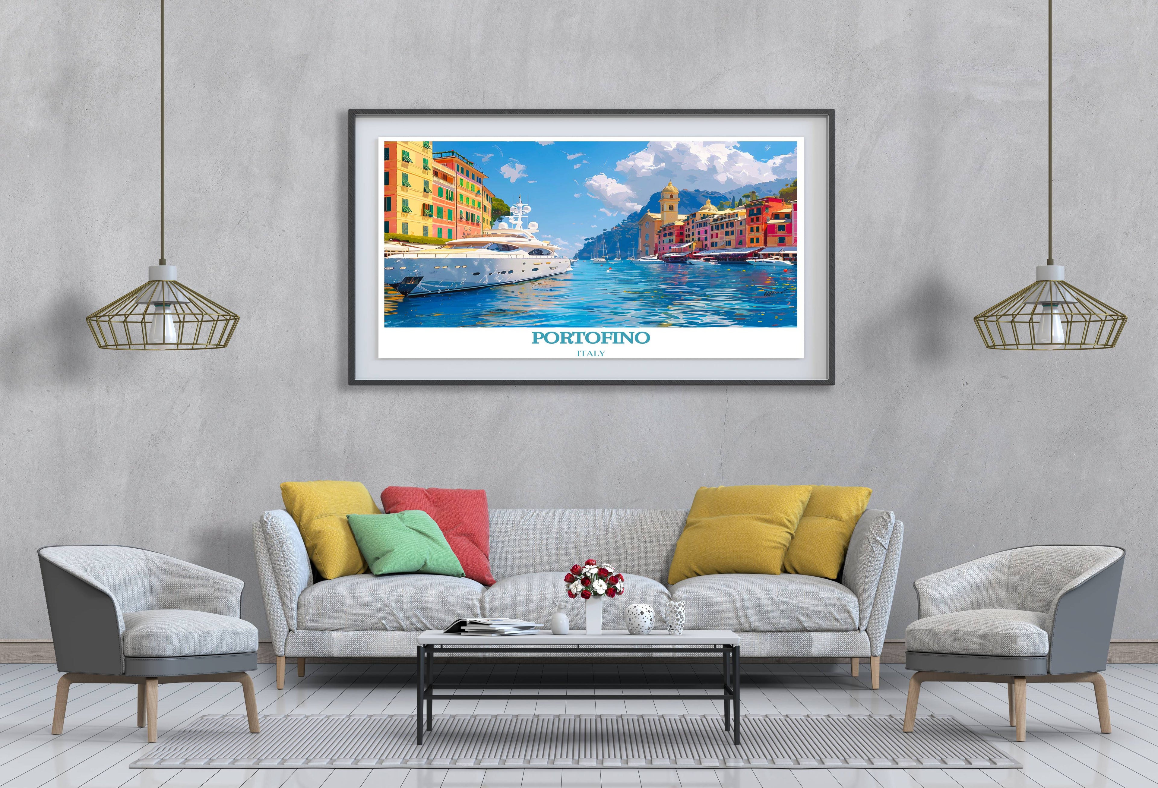 Portofino  Wall Decor -  Portofino Wall Art  - Italy Prints