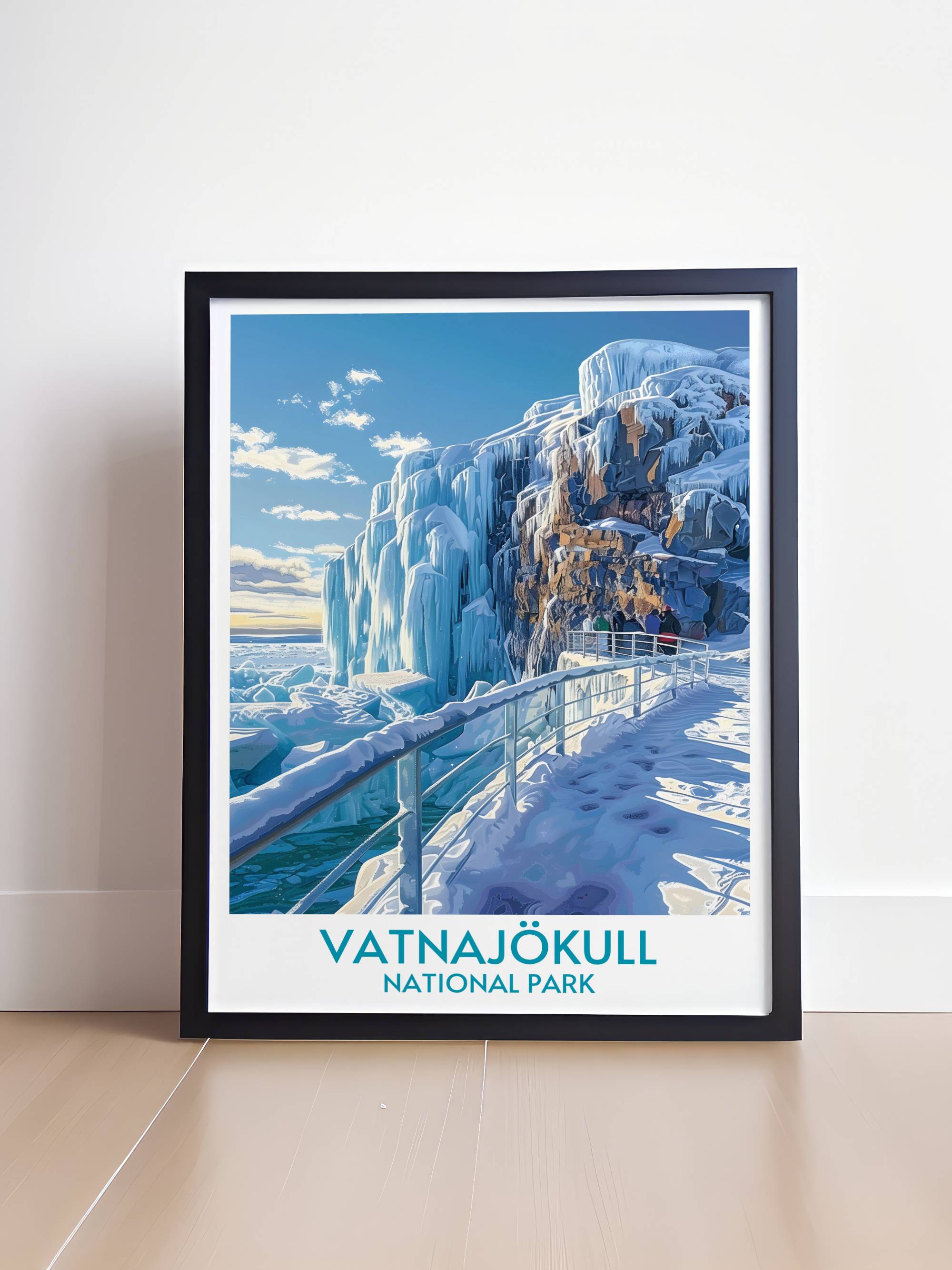 Vatnajökull National Park Wall Decor - Vatnajökull Glacier Wall Art - National Park Prints