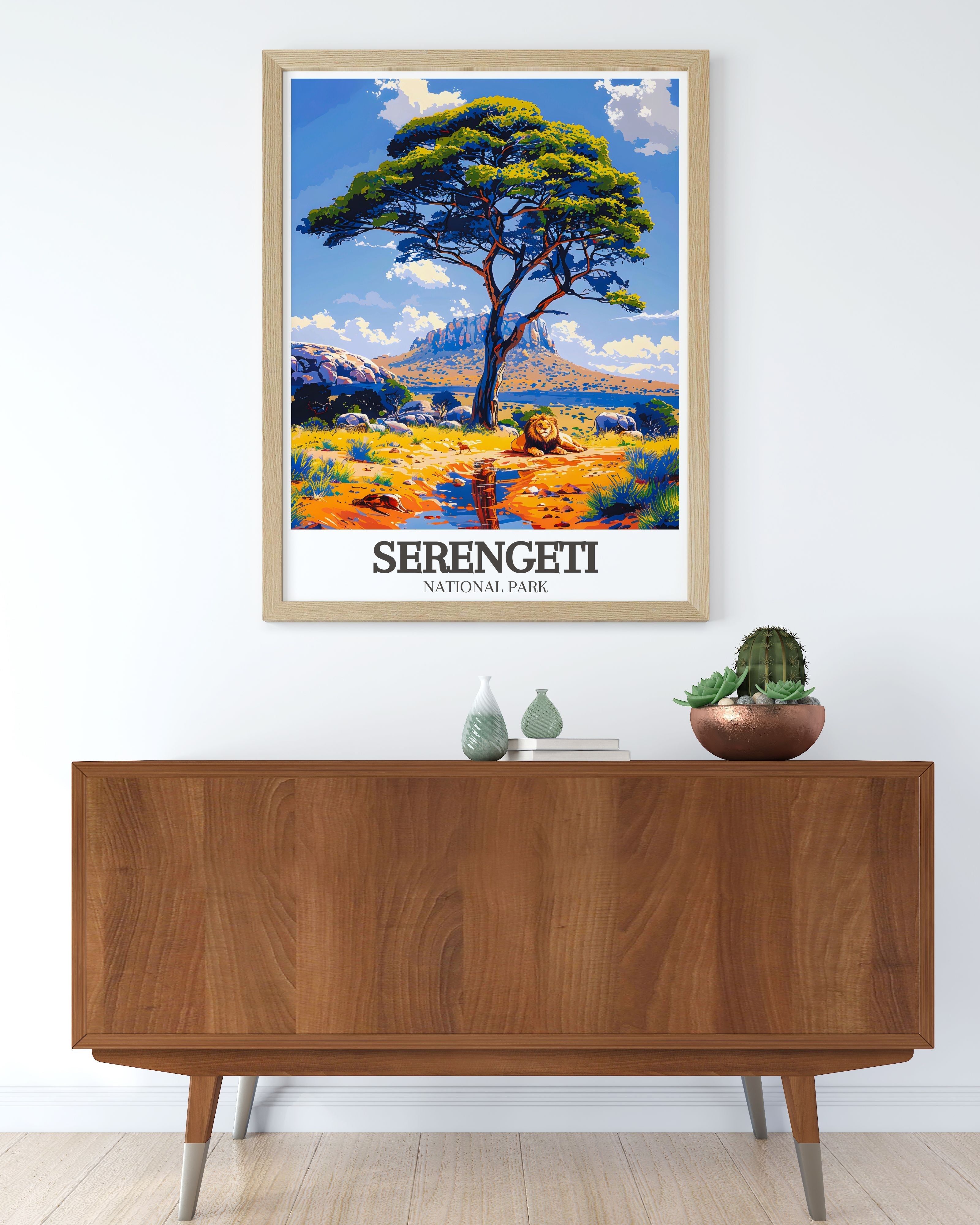 Serengeti Custom Prints - Acacia Tree  Prints - Wildlife Art - Savanna  Art - Tanzania Wall Decor