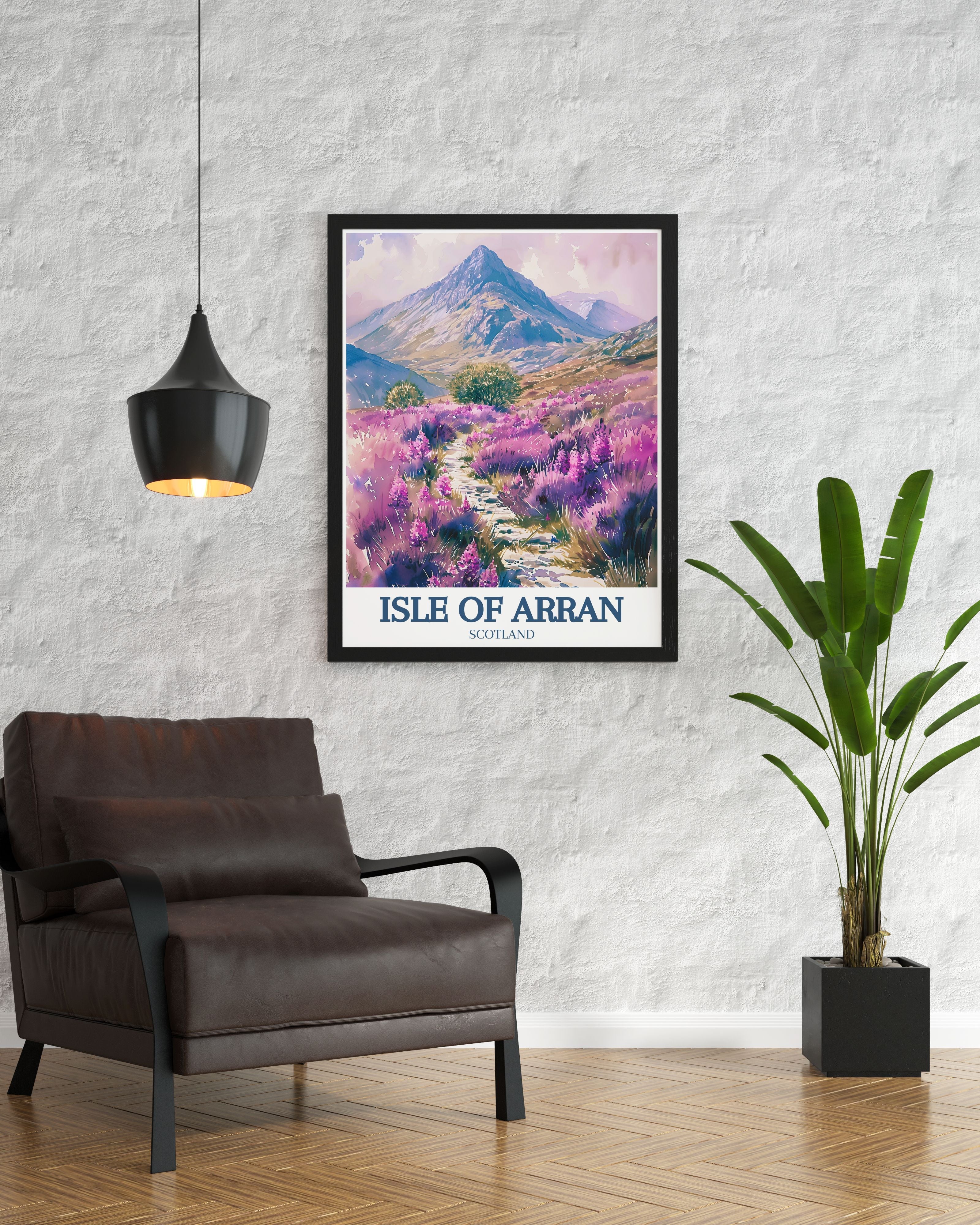 Isle of Arran  Art Prints - Goatfell Home Decor - Glen Rosa  Wall Art