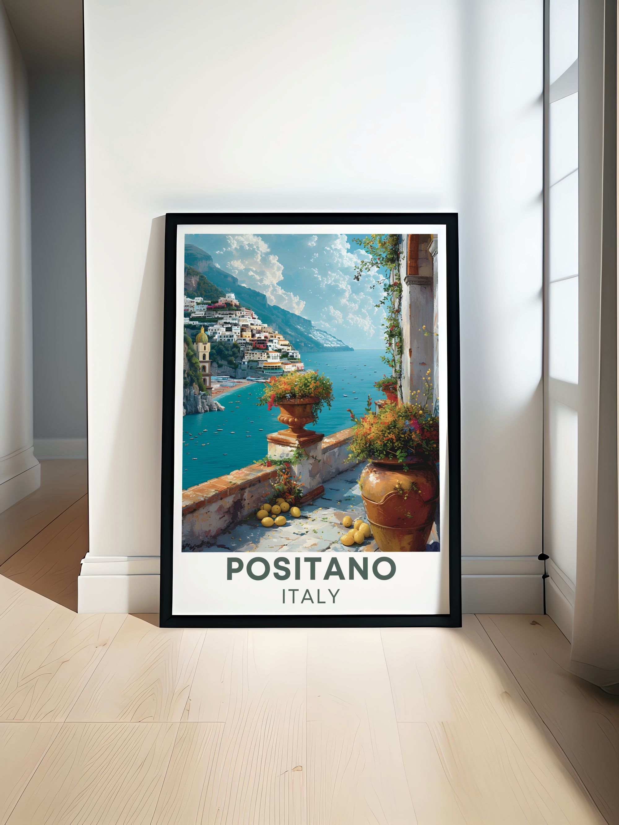 Positano Wall Art Via Positanesi D America Wall Art Via Positanesi D America Wall Decor Italy Prints