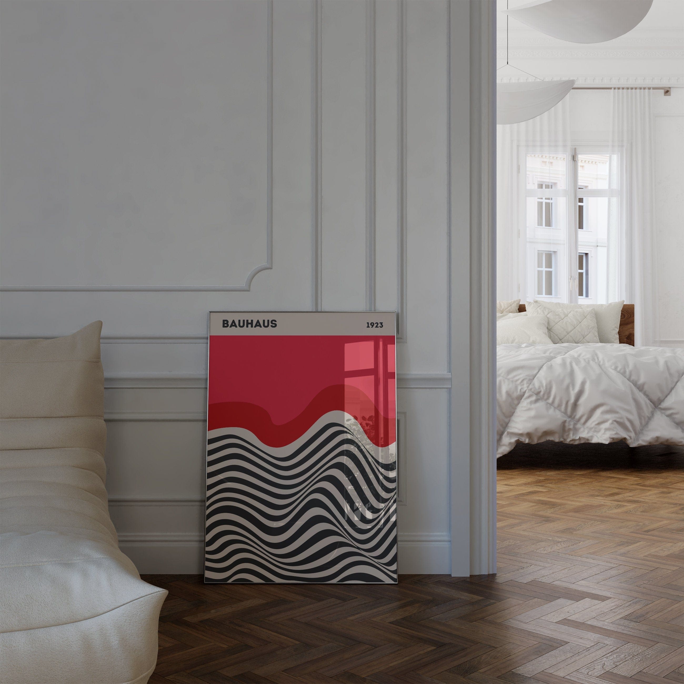 Bauhaus Ausstellung Poster · Geschenkidee · Bauhaus Design · Bauhaus Wandkunst · Wand Deko · Deko Print ohne Rahmen-4