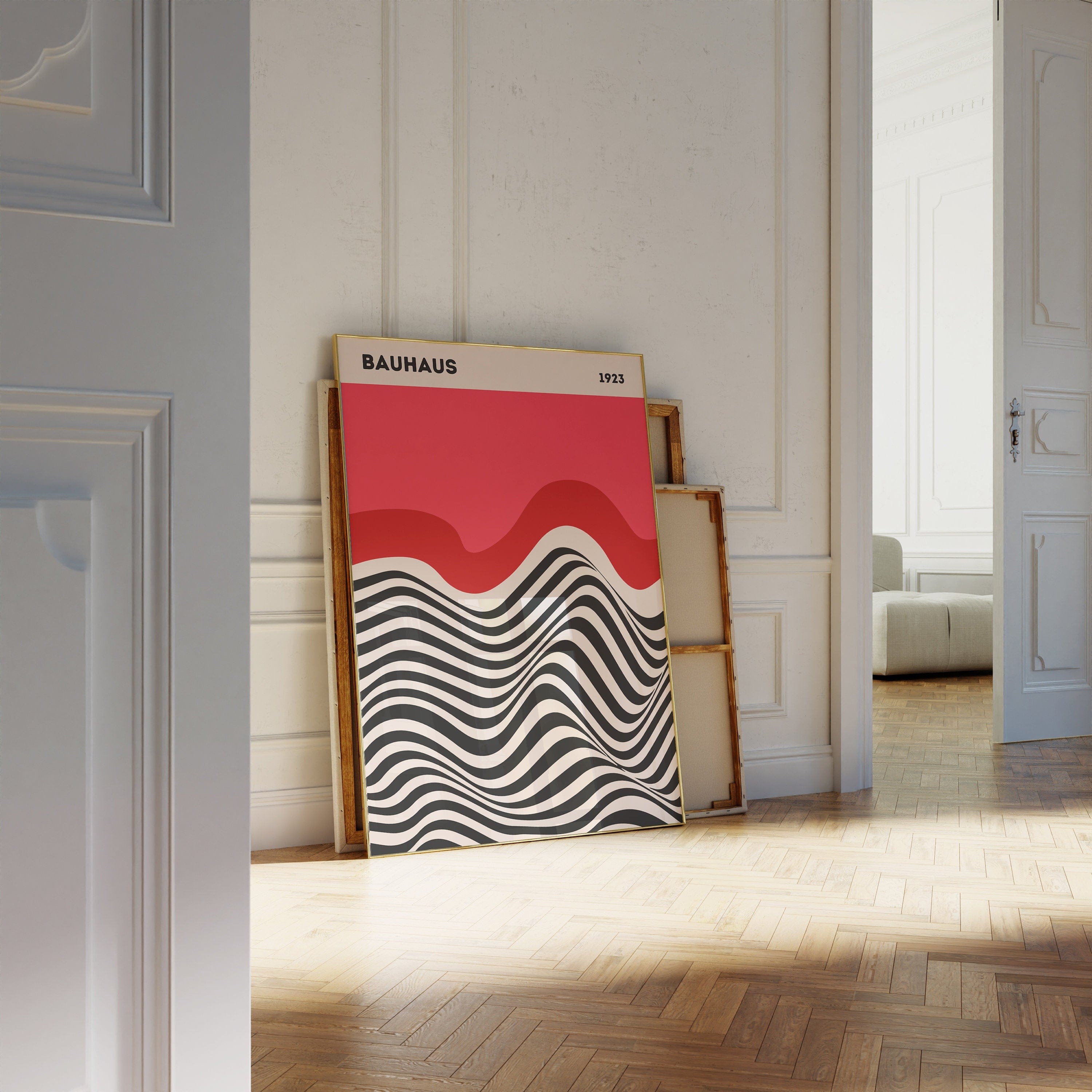Bauhaus Ausstellung Poster · Geschenkidee · Bauhaus Design · Bauhaus Wandkunst · Wand Deko · Deko Print ohne Rahmen-5