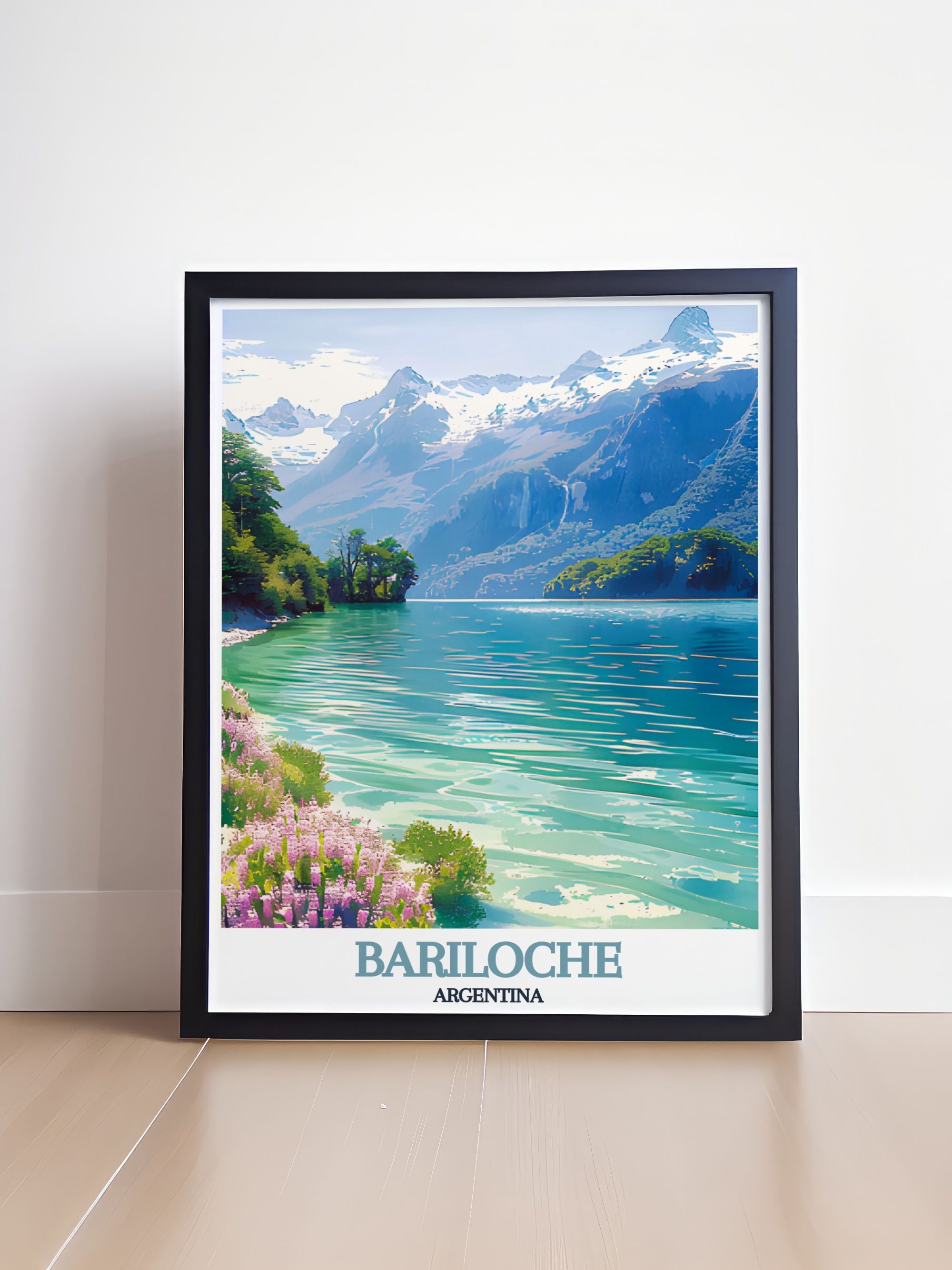 Bariloche  Art Prints - Nahuel Huapi Lake Home Decor - Argentina Wall Art